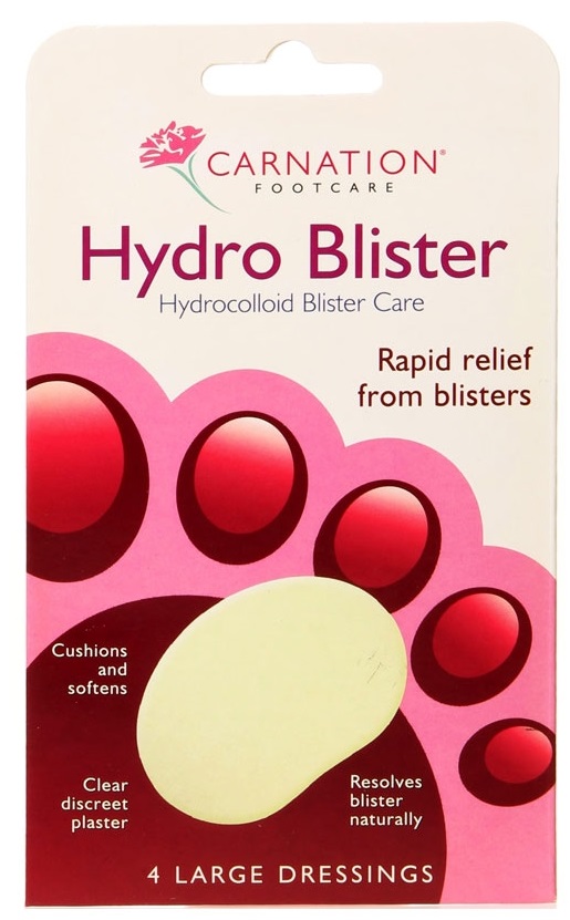 Vican Carnation Hydro Blister Επιθέματα από Υδροκολλοειδές για Γρήγορη Ανακούφιση από τις Φουσκάλες 4τμχ