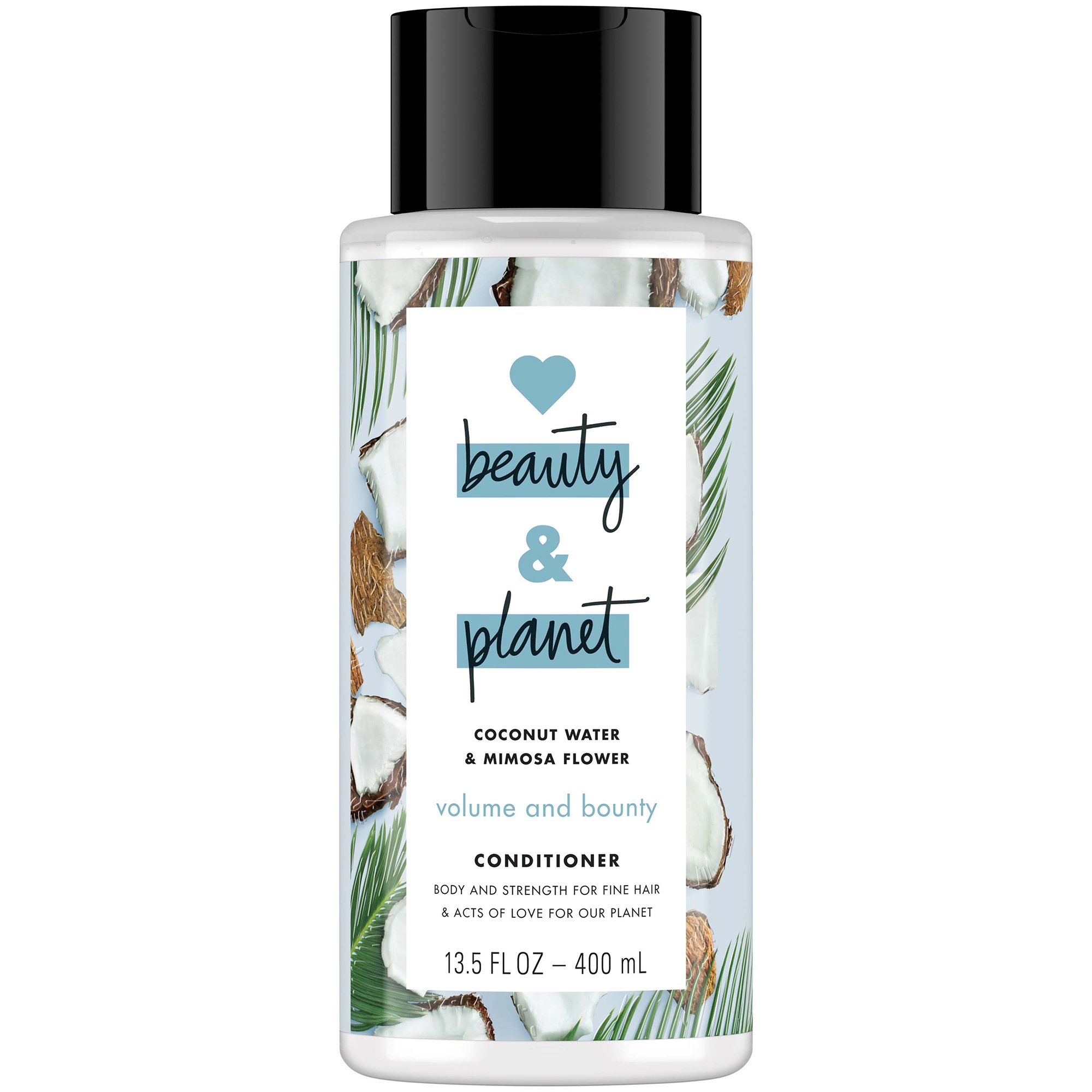 Love Beauty And Planet Conditioner Coconut Water & Mimosa Flower, για Λεπτά Μαλλιά 400ml