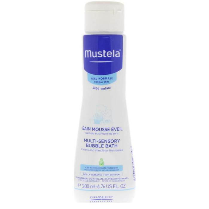 Mustela Multi-Sensory Bubble Bath Βρεφικό-Παιδικό Τονωτικό Αφρόλουτρο 200ml