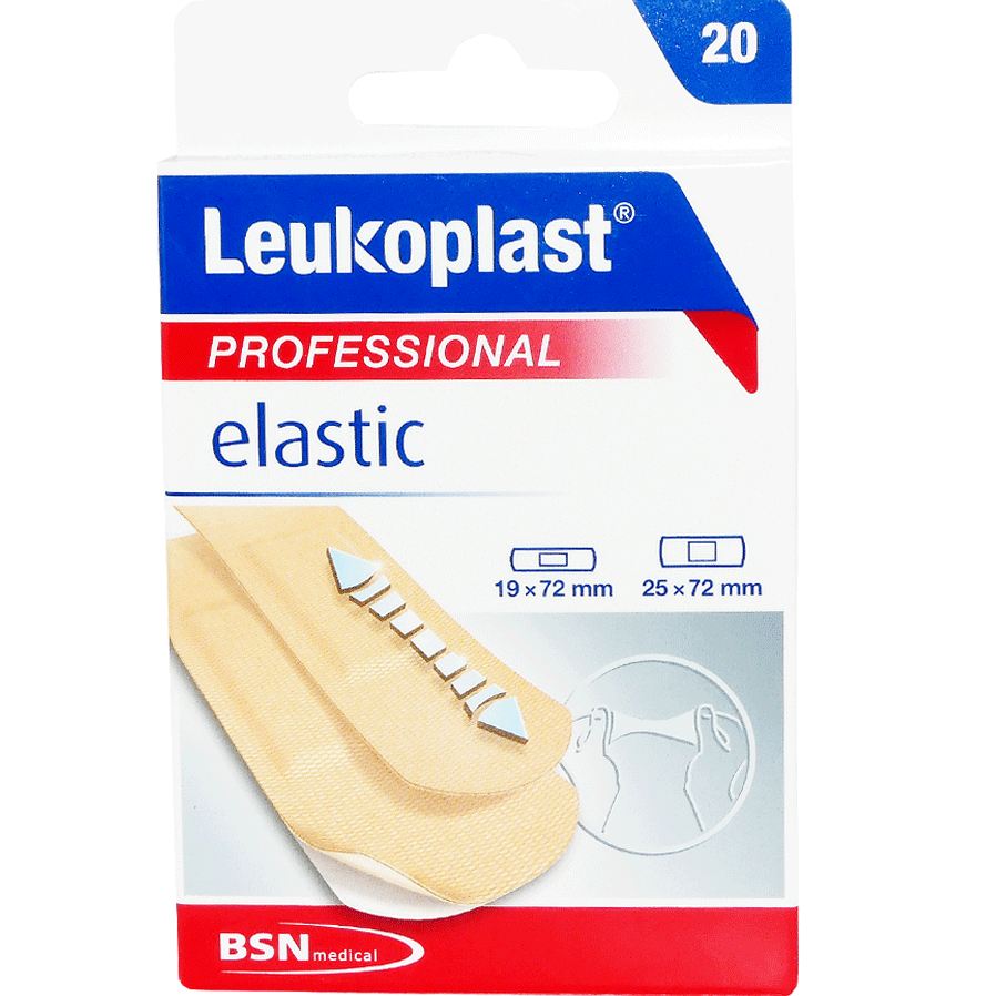 BSN Medical Leukoplast Professional Elastic Αυτοκόλλητα Επιθέματα σε 2 Μεγέθη 20 Τεμάχια