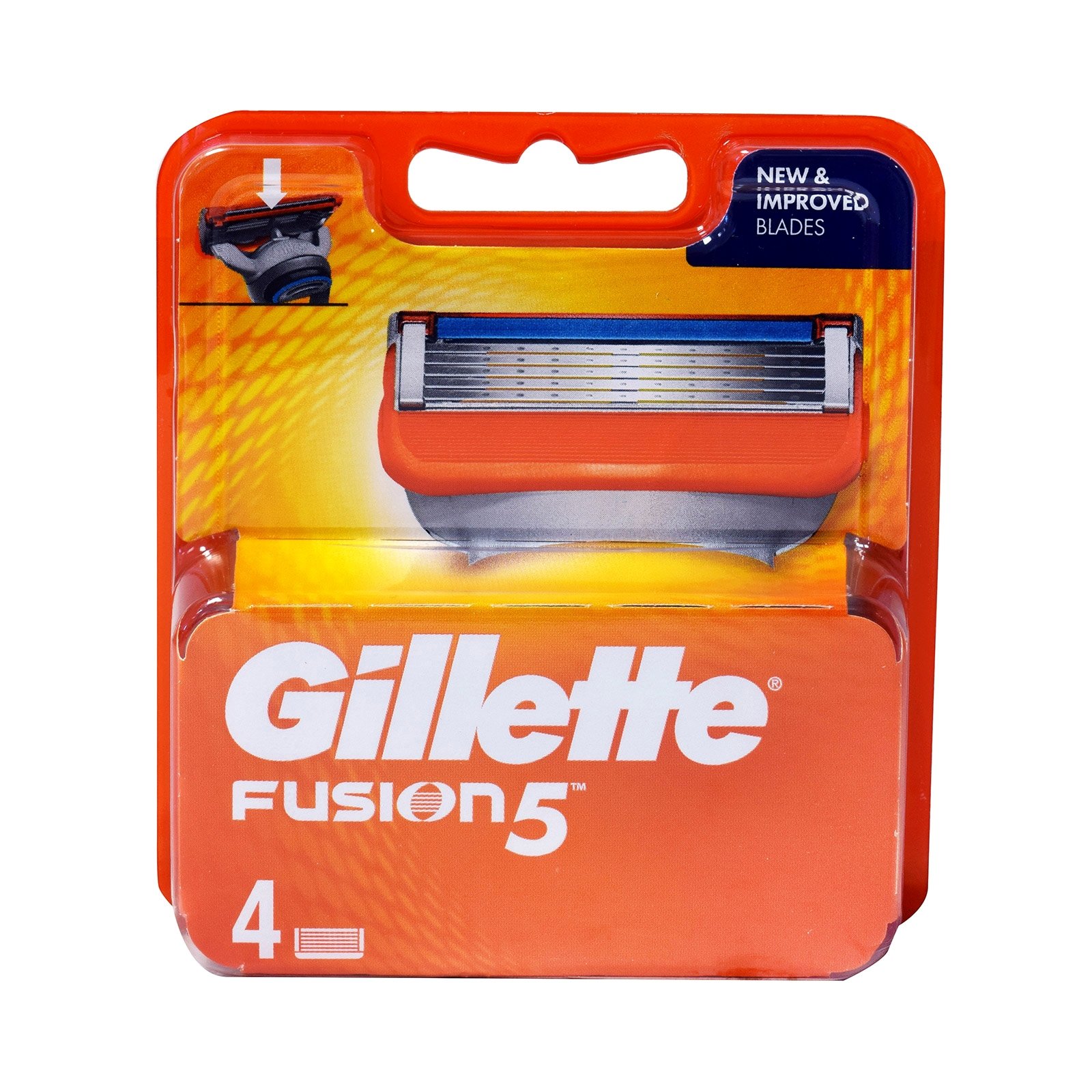 Gillette Fusion5 Ανταλλακτικά Ξυριστικής Μηχανής 4τεμάχια