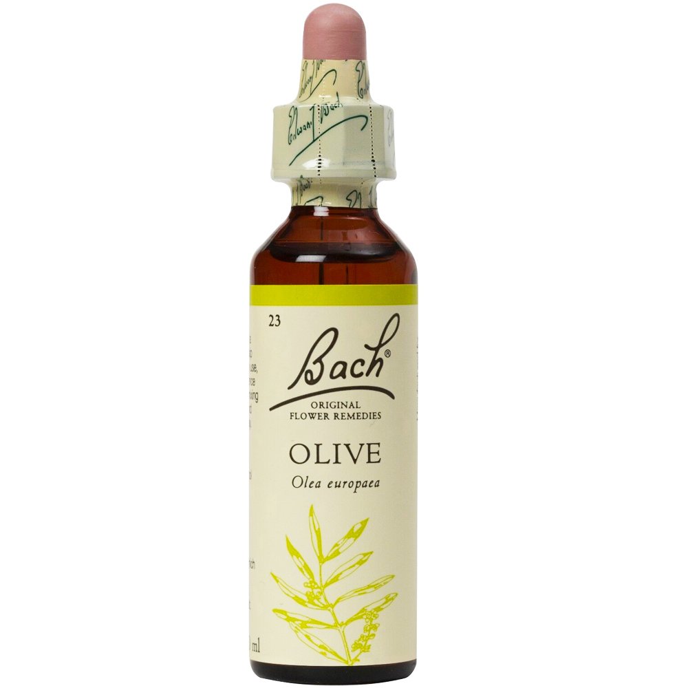 Bach Olive Συμπλήρωμα Διατροφής Ανθοϊάματος με Εκχύλισμα Ελιάς για Αντιμετώπιση της Πνευματικής & Σωματικής Εξάντλησης 20ml