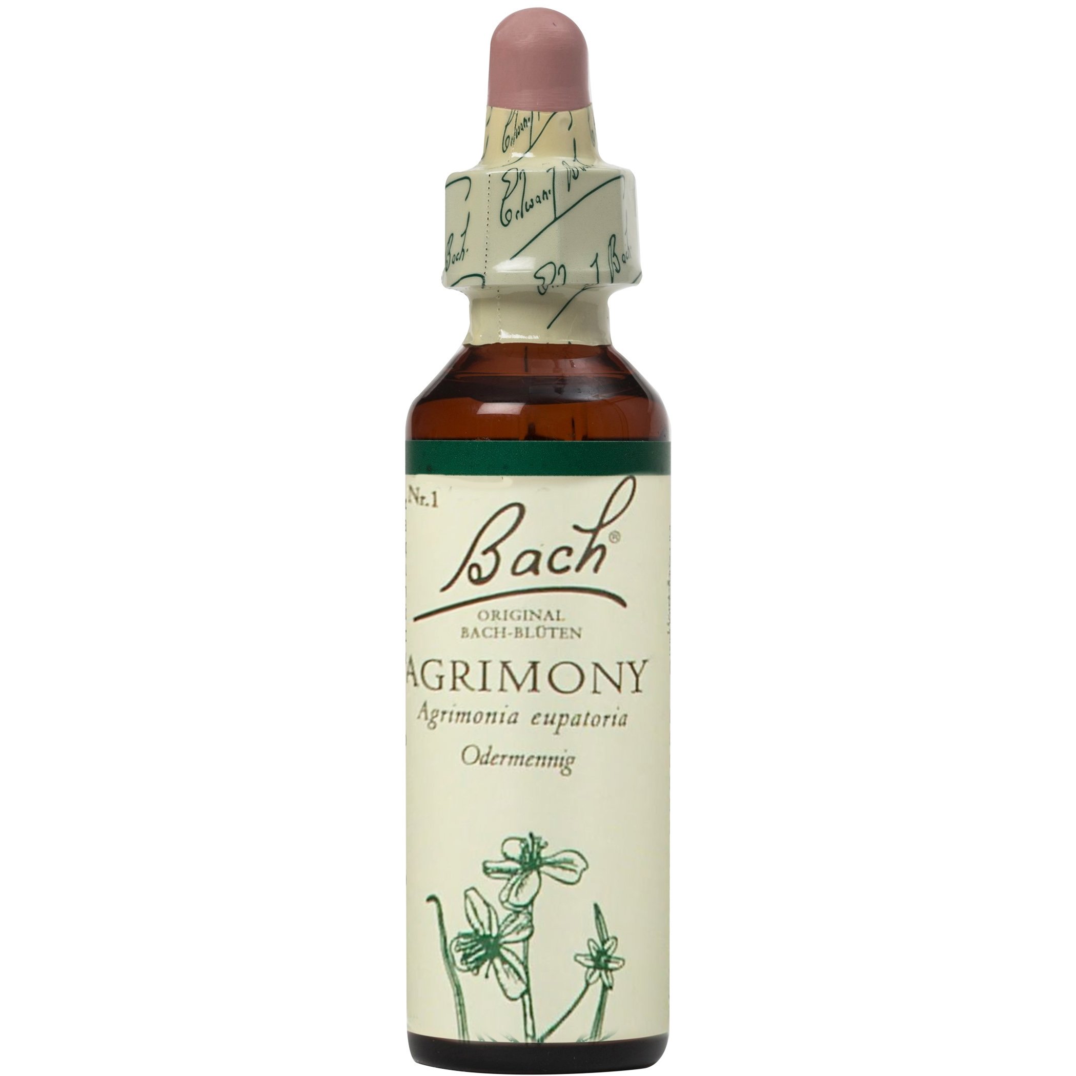 Bach Agrimony Συμπλήρωμα Διατροφής με Εκχύλισμα Αγριμονιάς για την Εξισορρόπηση των Σκέψεων & των Συναισθημάτων 20ml