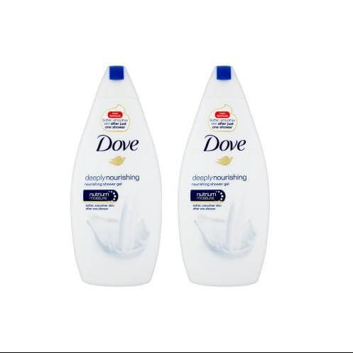 Dove Πακέτο Προσφοράς Αφρόλουτρο Deeply Nourishing Για Όμορφο Δέρμα 2x500ml