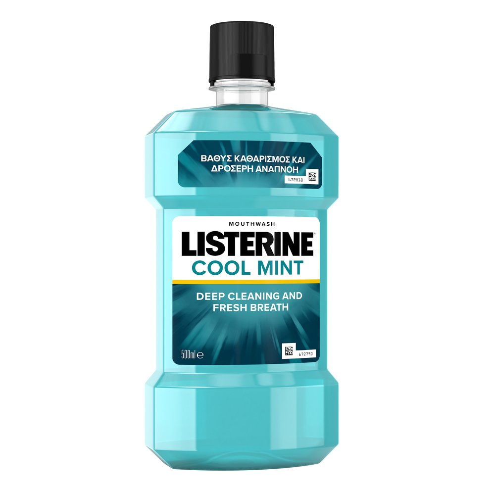 Listerine Coolmint Ήπιο Αντισηπτικό Στοματικό Διάλυμα 500ml
