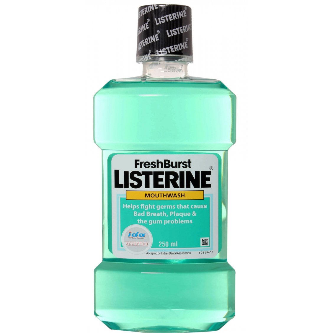 Listerine Fresh Burst Δροσερή Αναπνοή Δροσερή Γεύση 250ml