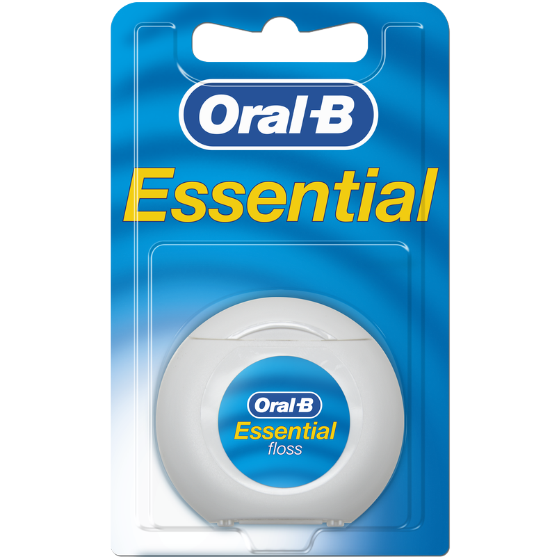 Oral-B Essential Floss Κηρωμένο Οδοντικό Νήμα 50m 3704