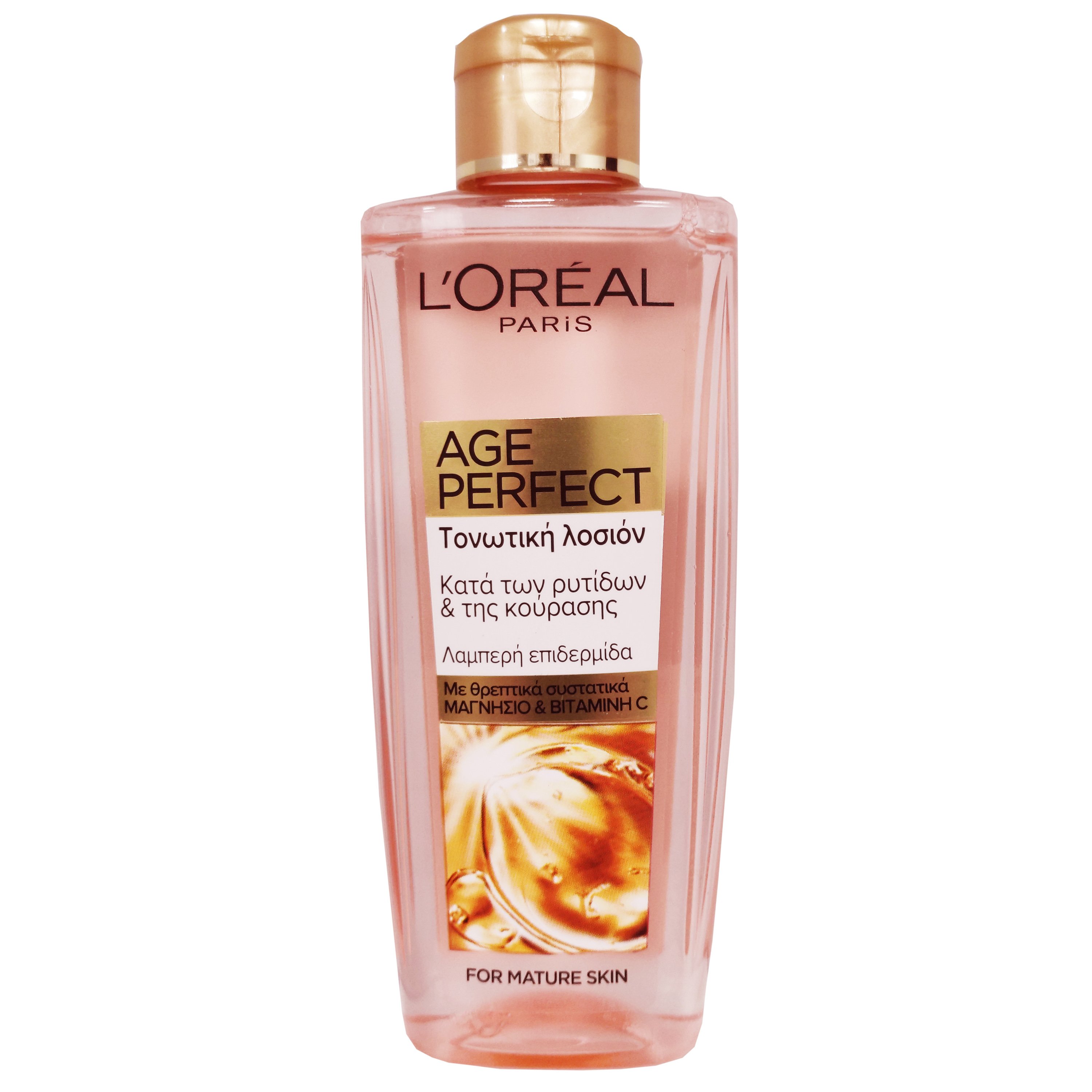L’oreal Paris Age Perfect Τονωτική Λοσιόν Προσώπου με Θρεπτικά Συστατικά Μαγνήσιο & Βιταμίνη C 200ml