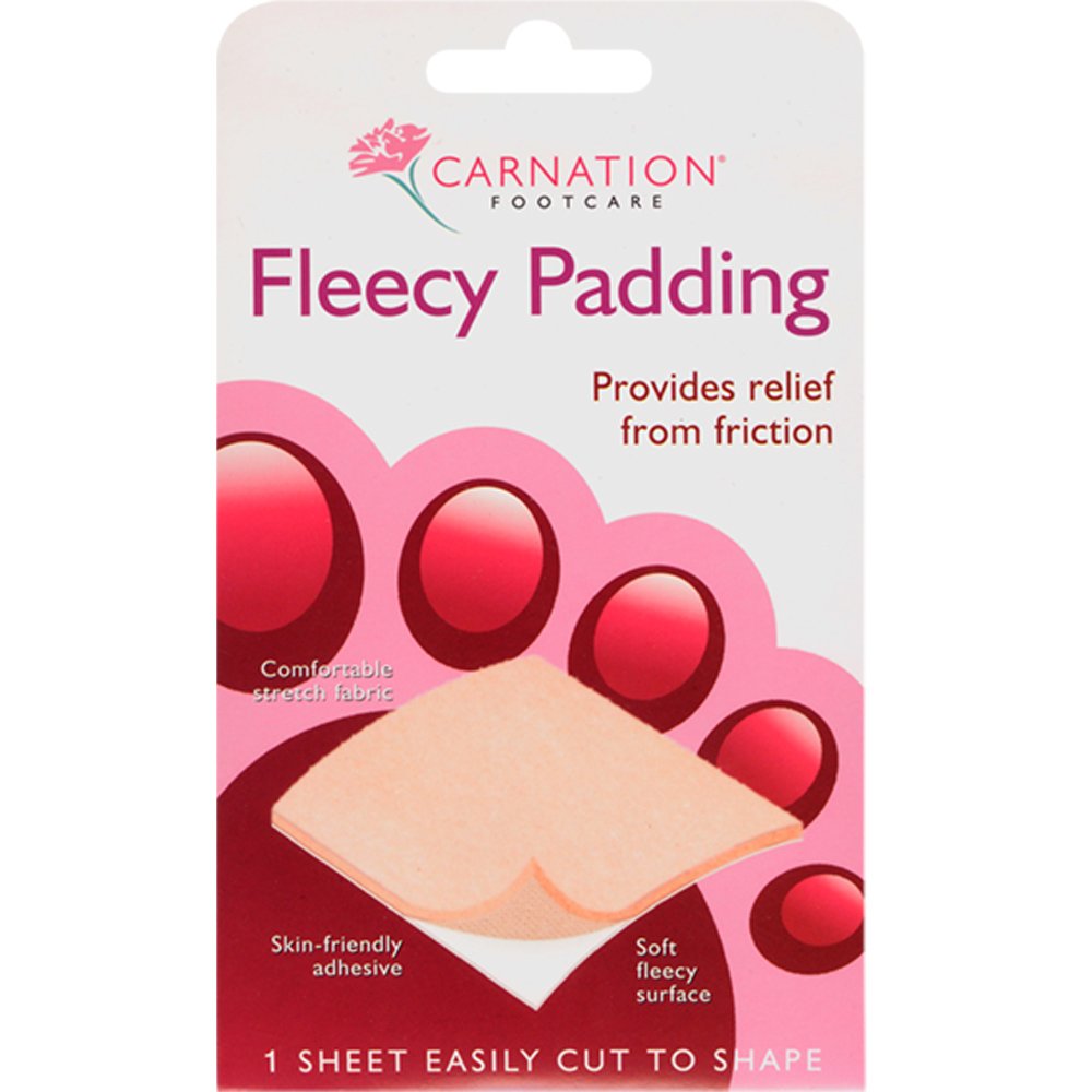 Carnation Carnation Footcare Fleecy Padding Υποαλλεργικό Αυτοκόλλητο Προστατευτικό Δακτύλων για τα Πόδια 1 Τεμάχιο