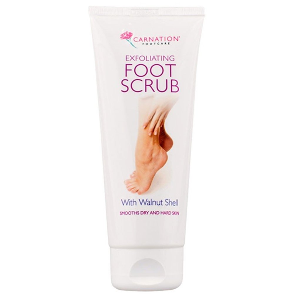 Vican Carnation Footcare Exfoliating Foot Scrub with Walnut Shell Κρέμα Απολέπισης Ποδιών με Κέλυφος Καρυδιού για Απαλότητα & Αναζωογόνηση 100ml