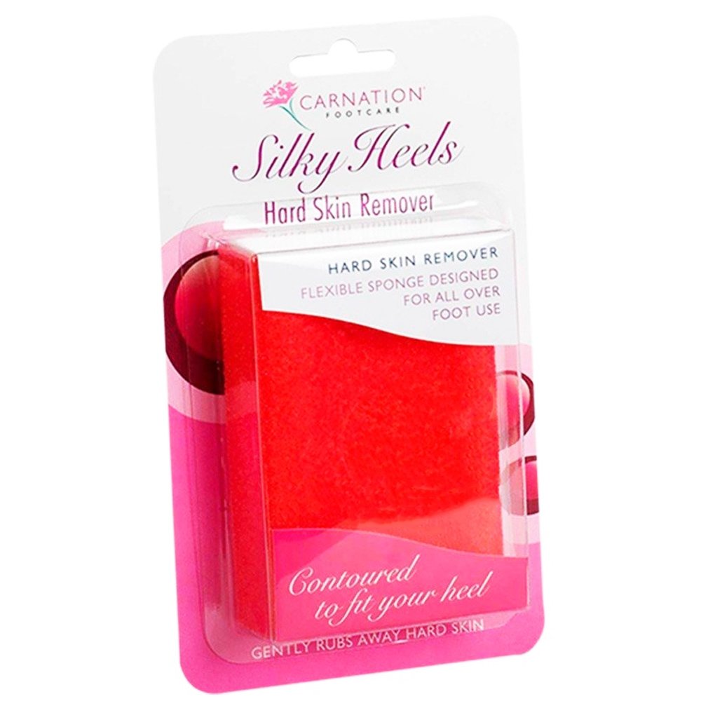 Vican Carnation Footcare Silky Heels Hard Skin Remover Ανατομική, Μαλακή & Εύκαμπτη Ελαφρόπετρα για Απαλά & Μεταξένια Πόδια 1 Τεμάχιο