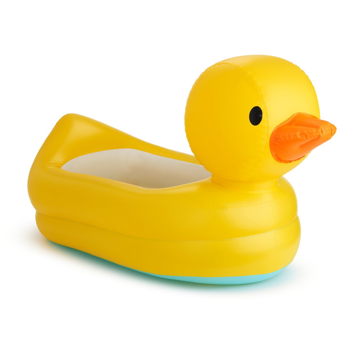 Munchkin Inflatable Safety Duck Tub Φουσκωτή Μπανιέρα Παπάκι με Ένδειξη Θερμοκρασίας 6-24m, 1 Τεμάχιο
