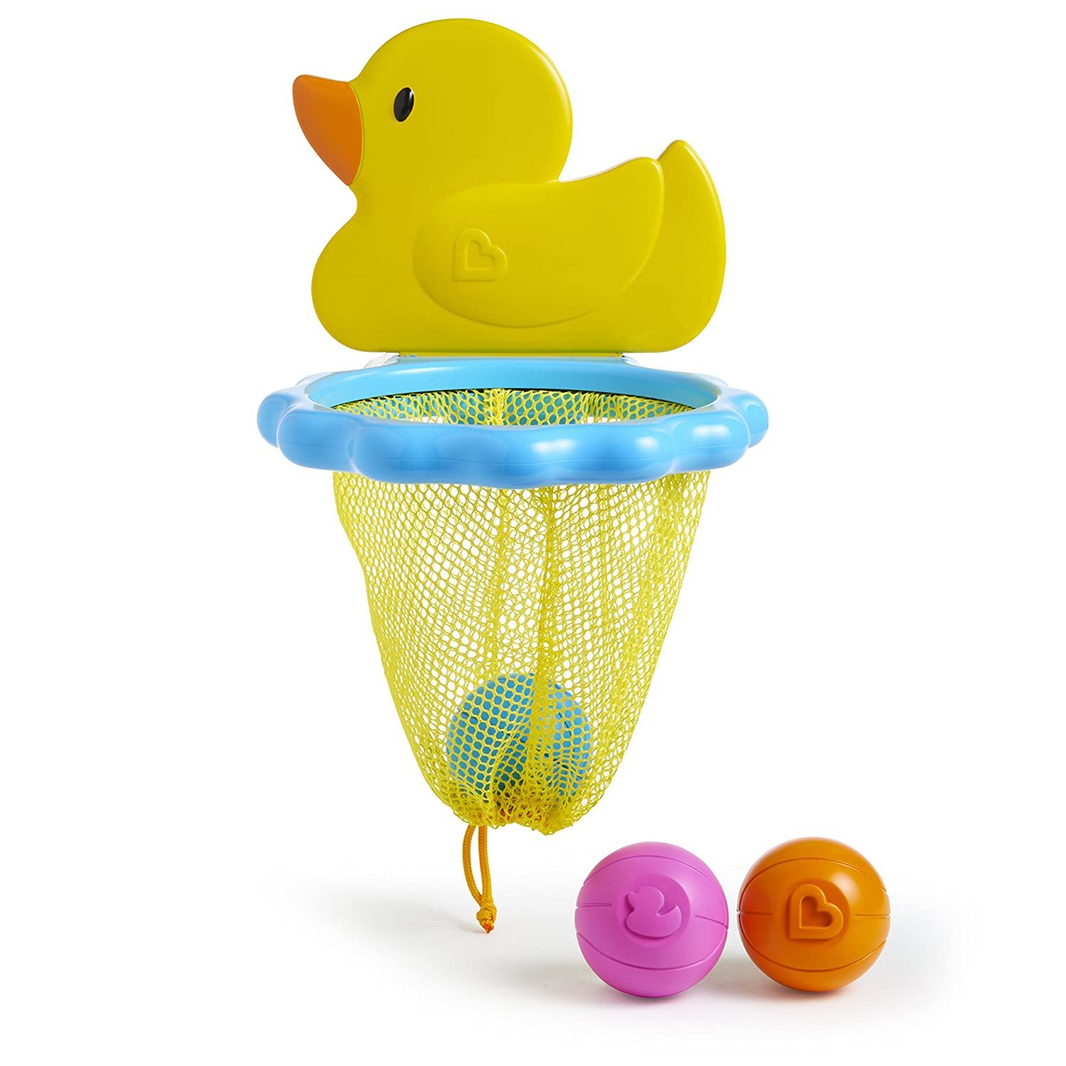 Munchkin Duck Dunk Basket Μπασκέτα Παπάκι για το Μπάνιο του Μωρού 12m+