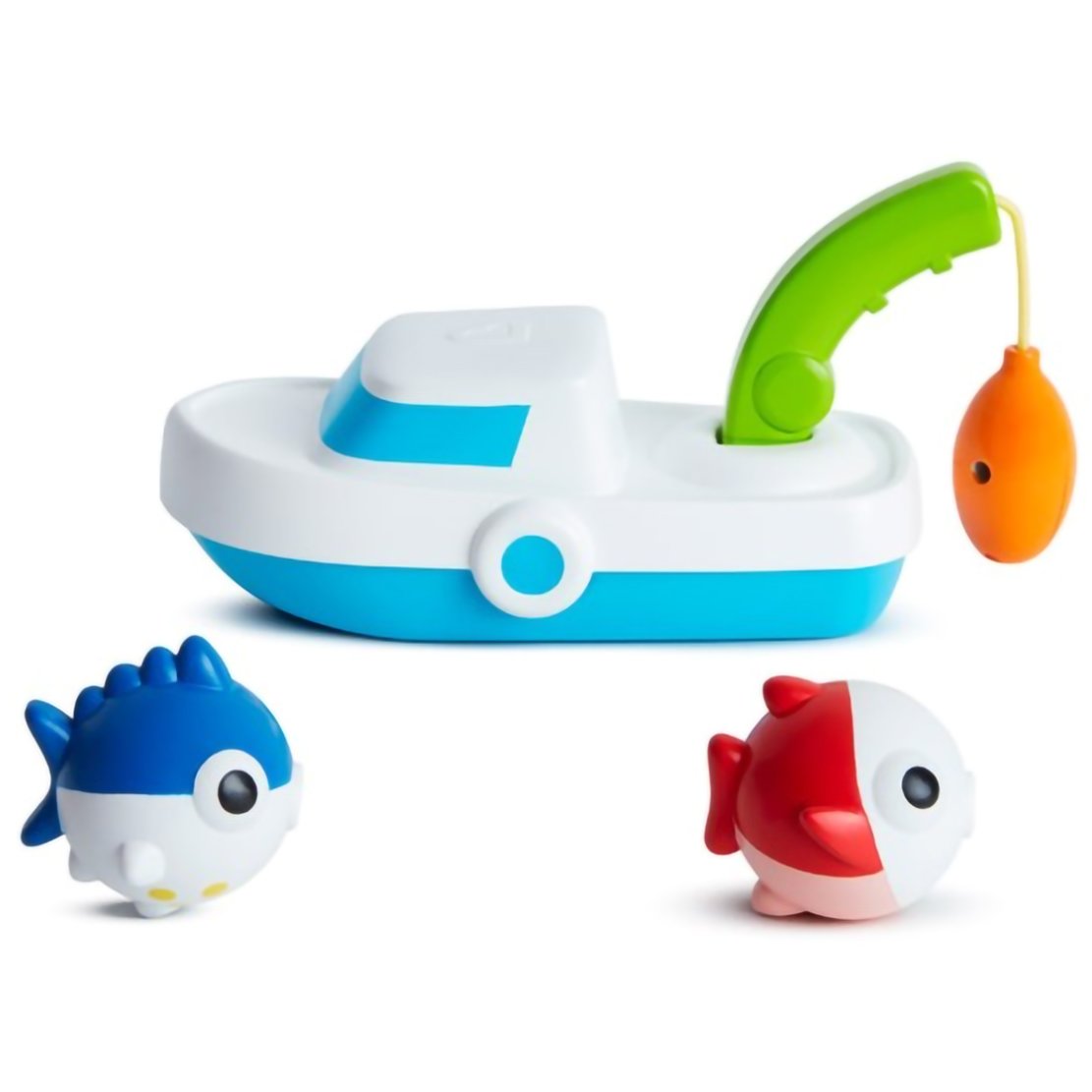 Munchkin Munchkin 2in1 Fishing & Sailing Εκπαιδευτικό Παιχνίδι με Σκάφος & Ψαράκια 24m+, 1 Τεμάχιο, Κωδ 90008