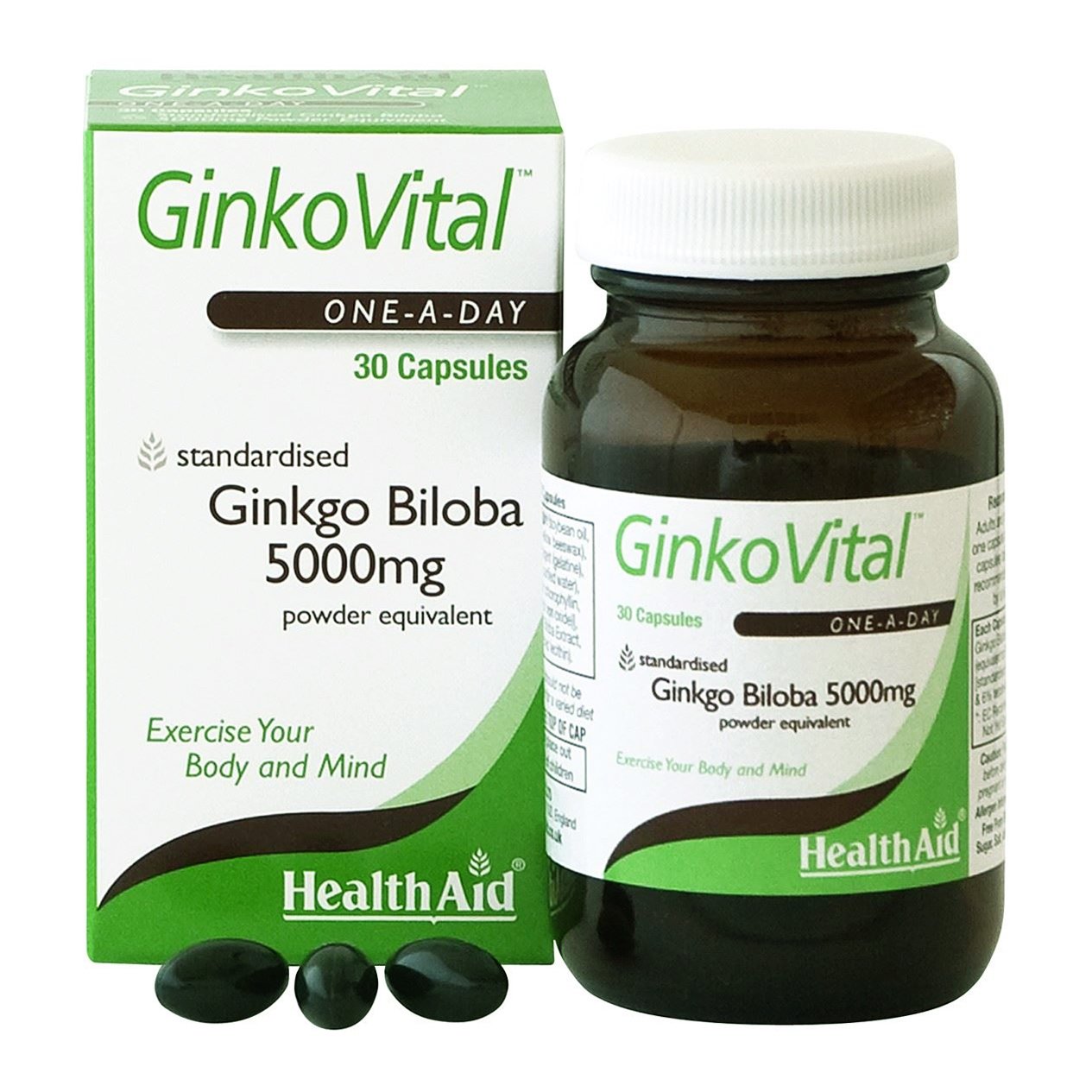 Health Aid GinkgoVital Ginkgo Biloba 30caps