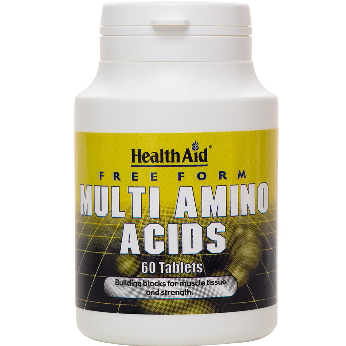 Health Aid Health Aid Multi Amino Acids Συμπλήρωμα Διατροφής Αμινοξέων σε Ελεύθερη Μορφή για Αύξηση Μυϊκής Μάζας & Ενδυνάμωση 60tabs