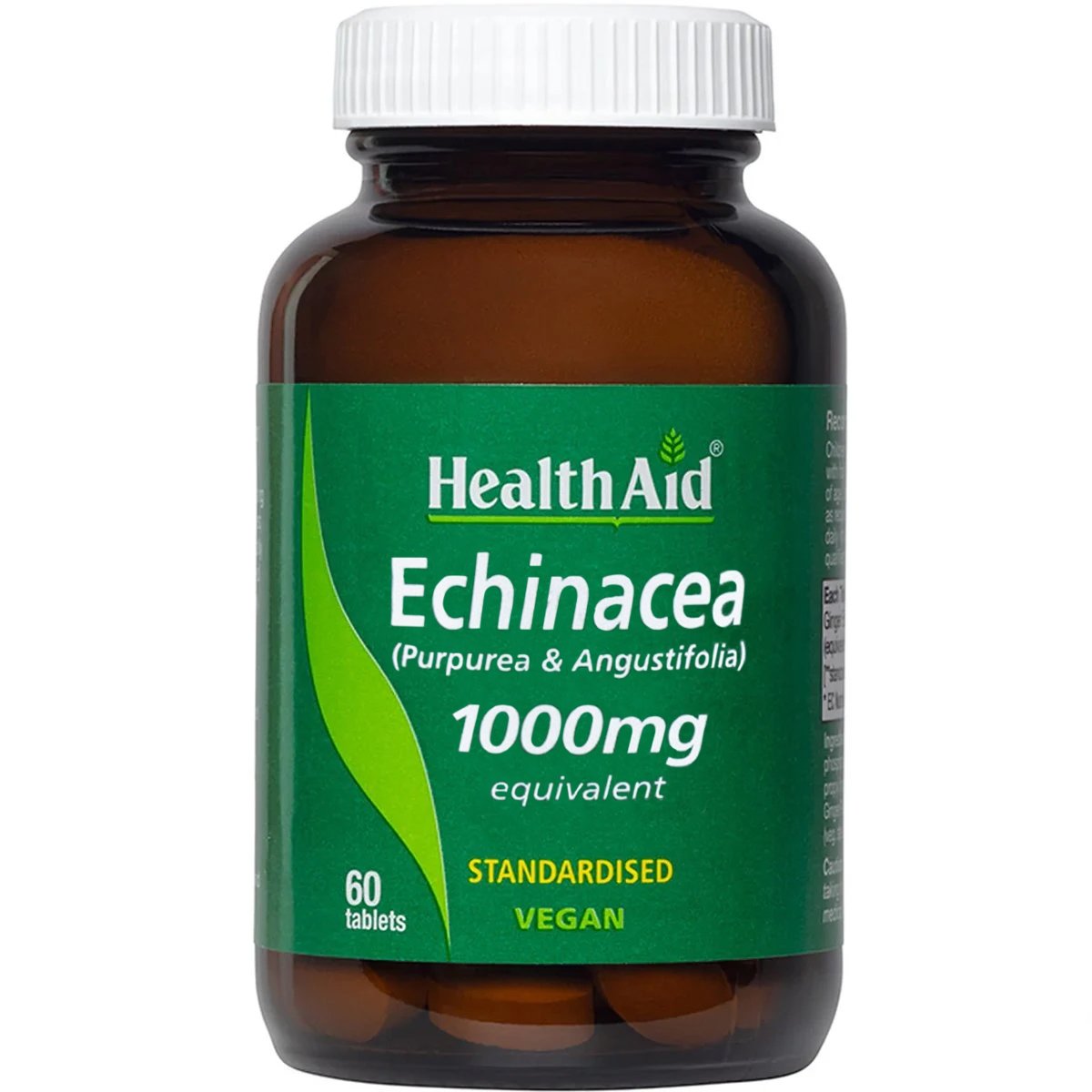 Health Aid Health Aid Echinacea 1000mg Συμπλήρωμα Διατροφής Εκχυλίσματος 2 Ειδών Εχινάκειας για Φυσική Ενίσχυση & Θωράκιση του Ανοσοποιητικού 60tabs