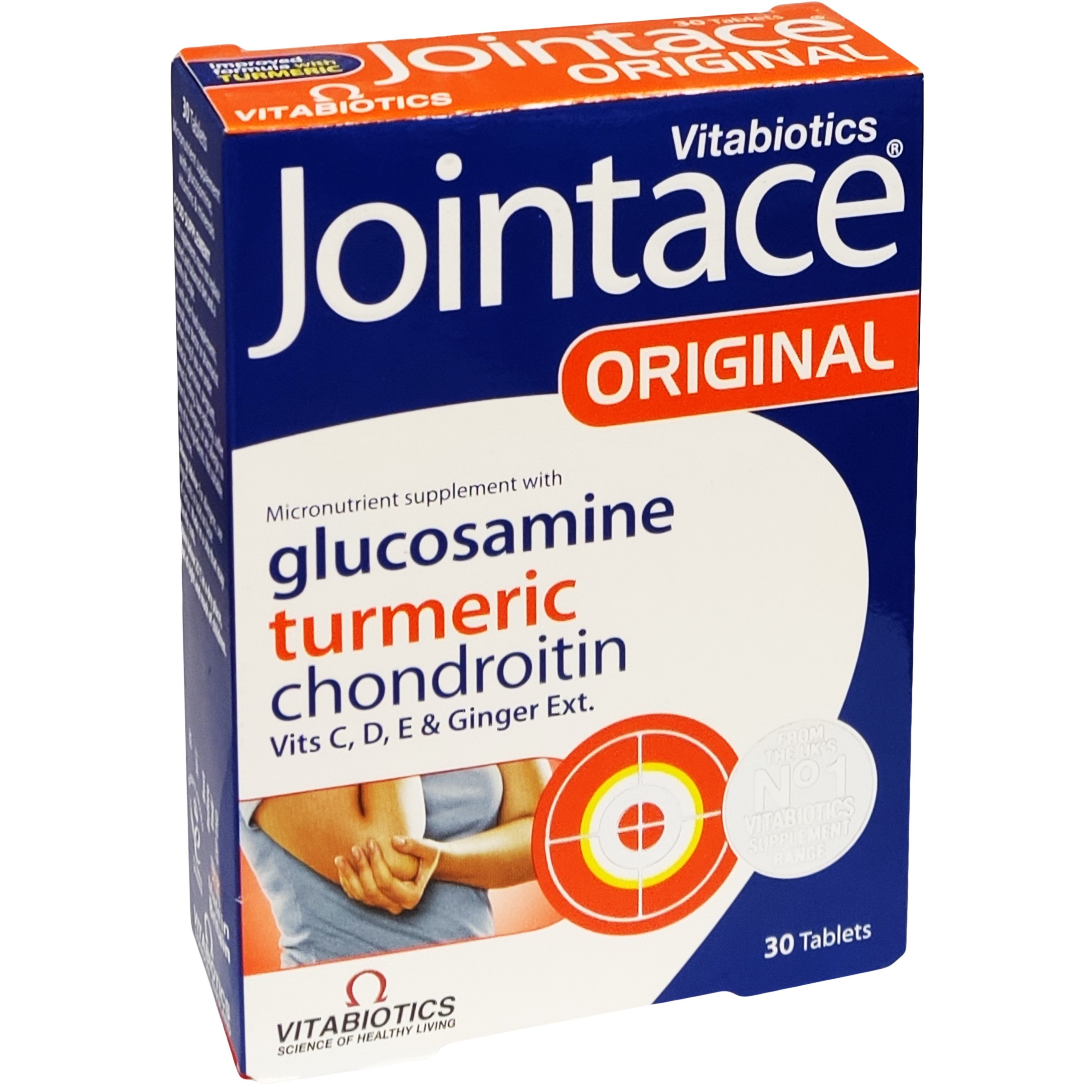 Vitabiotics Jointace Chondroitin Glucosamine Συμπλήρωμα Διατροφής για Κινητικότητα Ελαστικότητα & Ευκαμψία των Αρθρώσεων 30tabs