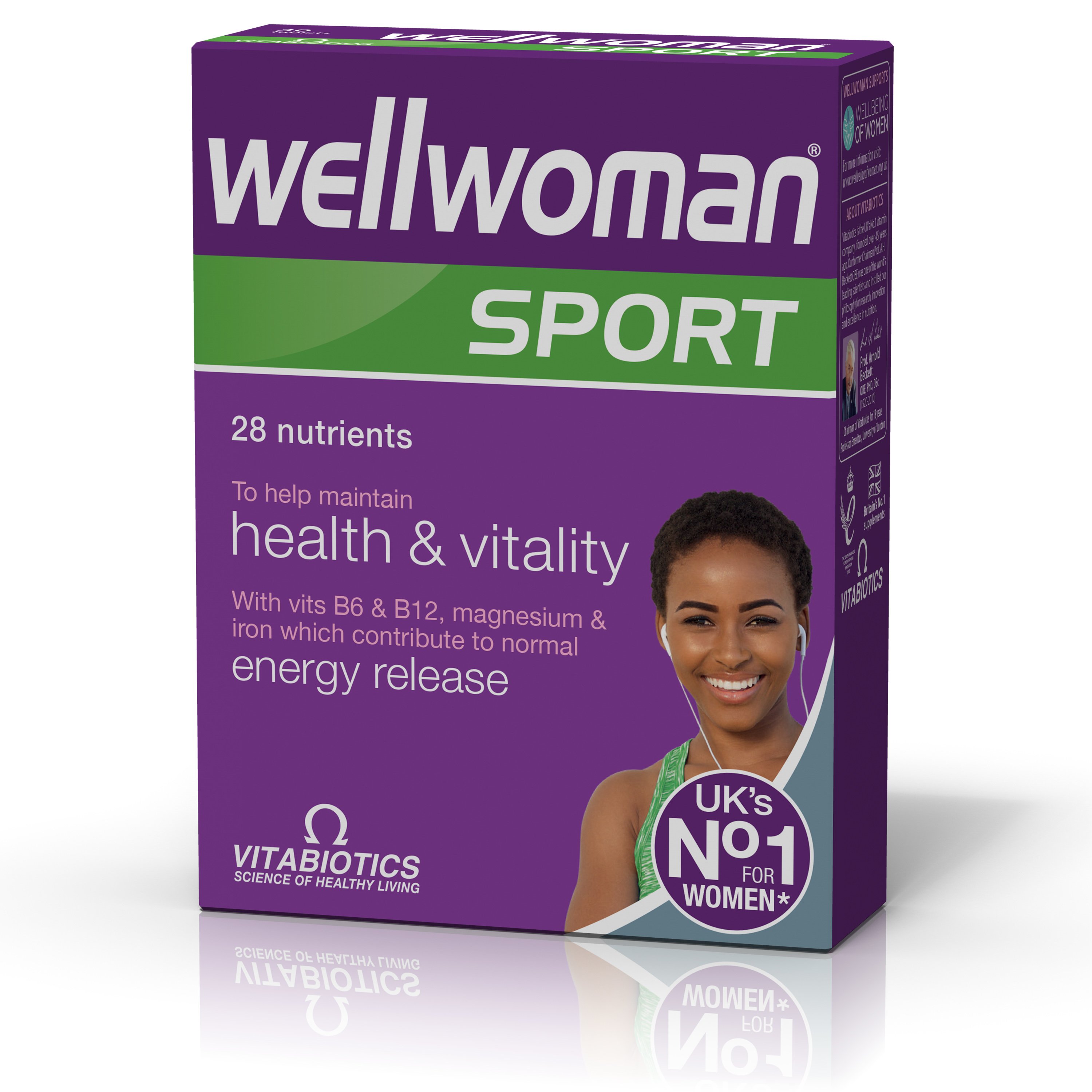 Vitabiotics Wellwoman Sport & Fitness Συμπλήρωμα Διατροφής Ειδικά Σχεδιασμένο για Γυναίκες που Αθλούνται 30tabs