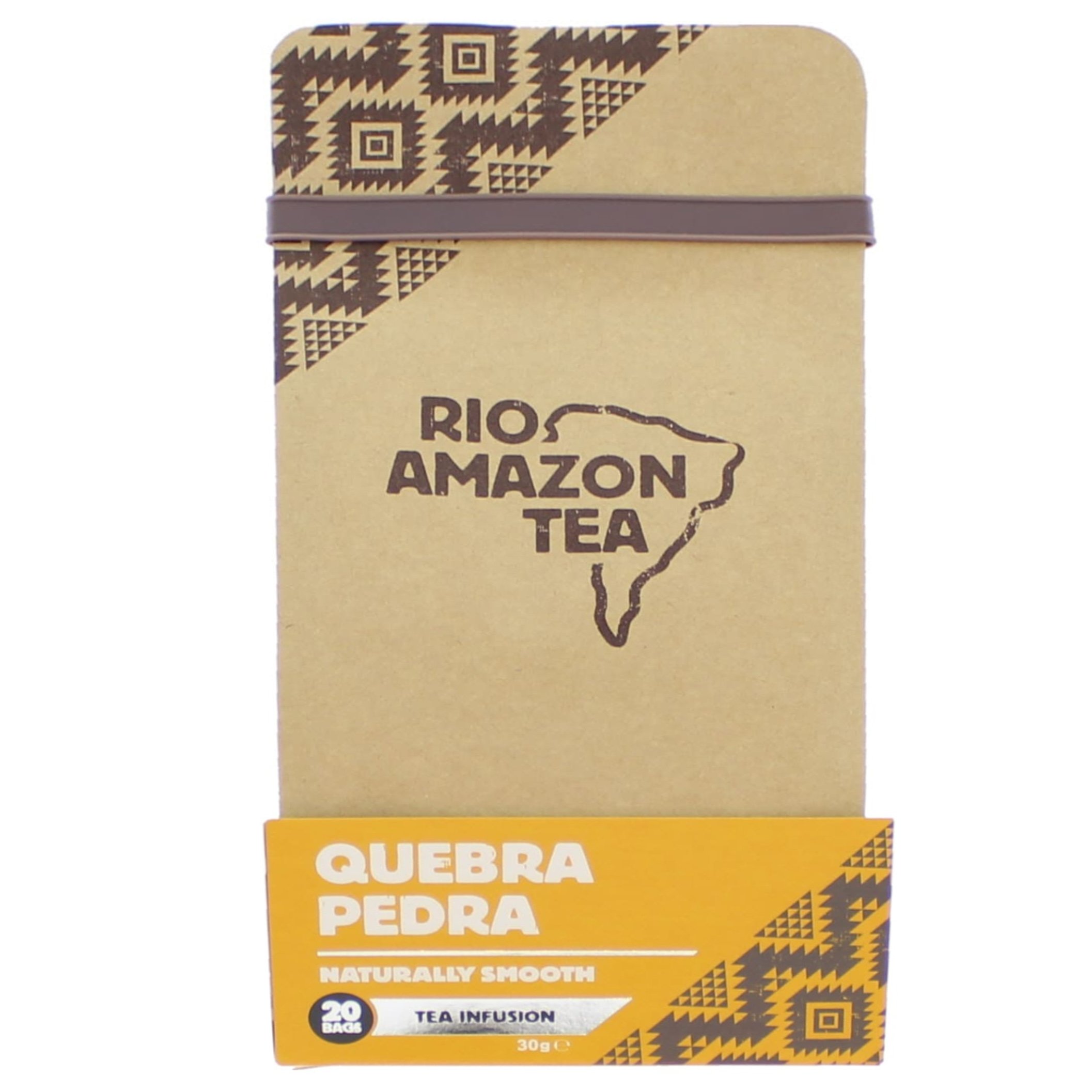 Rio Amazon Tea Quebra Pedra Naturally Smooth Συμπλήρωμα Διατροφής για την υγεία του Ουροποιητικού Συστήματος 20 Bags x 1.5gr