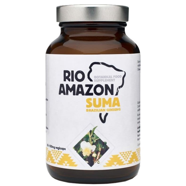 Rio Amazon Suma Brazilian Ginseng 500mg Ρύθμιση Των Ορμονών 60 Caps