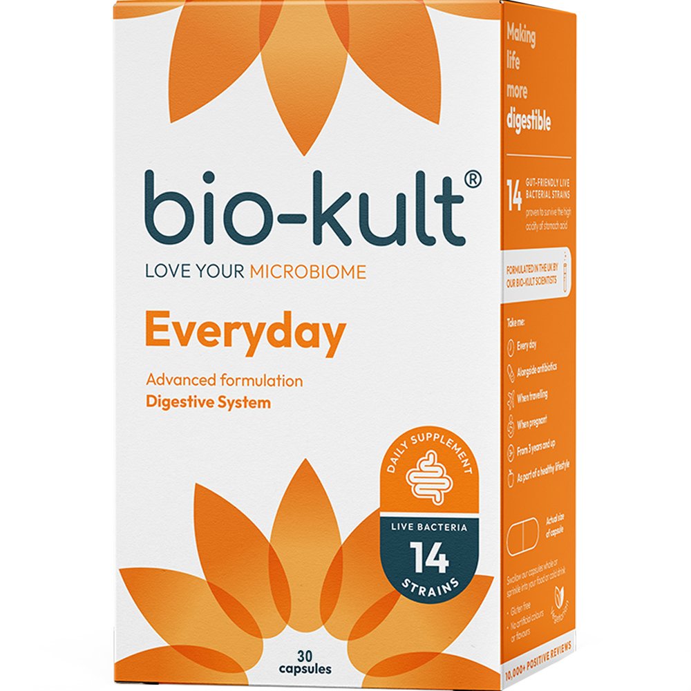 Bio-Kult Protexin Bio-Kult Everyday Advanced Formulation Digestive System Συμπλήρωμα Διατροφής με Προβιοτκά για τη Διατήρηση της Υγείας του Γαστροπεπτικού Συστήματος 30caps