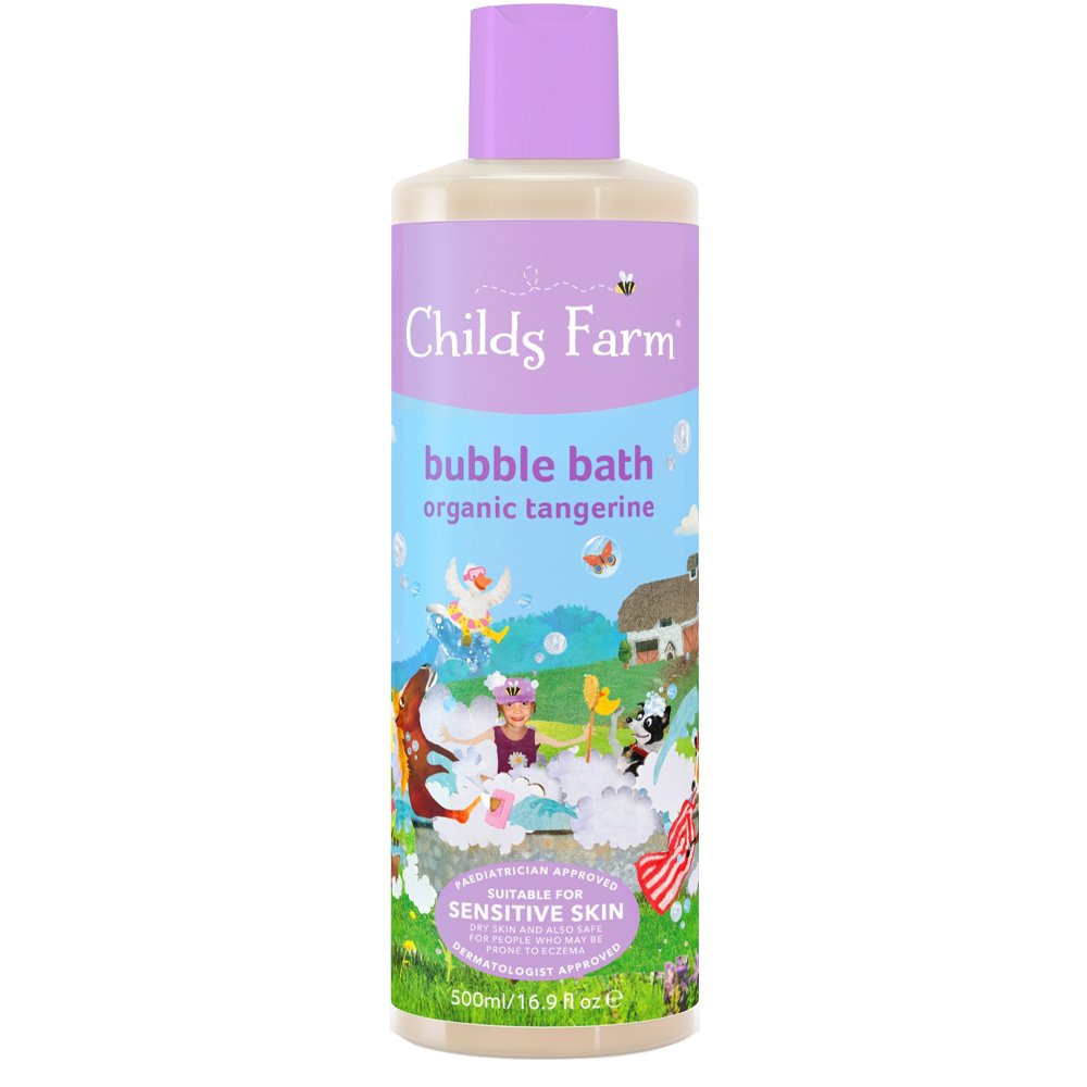 Childs Farm Childs Farm Bubble Bath With Organic Tangerine Showergel Ενυδατικό Αφρόλουτρο με Άρωμα από Οργανικά Μανταρίνια 500ml