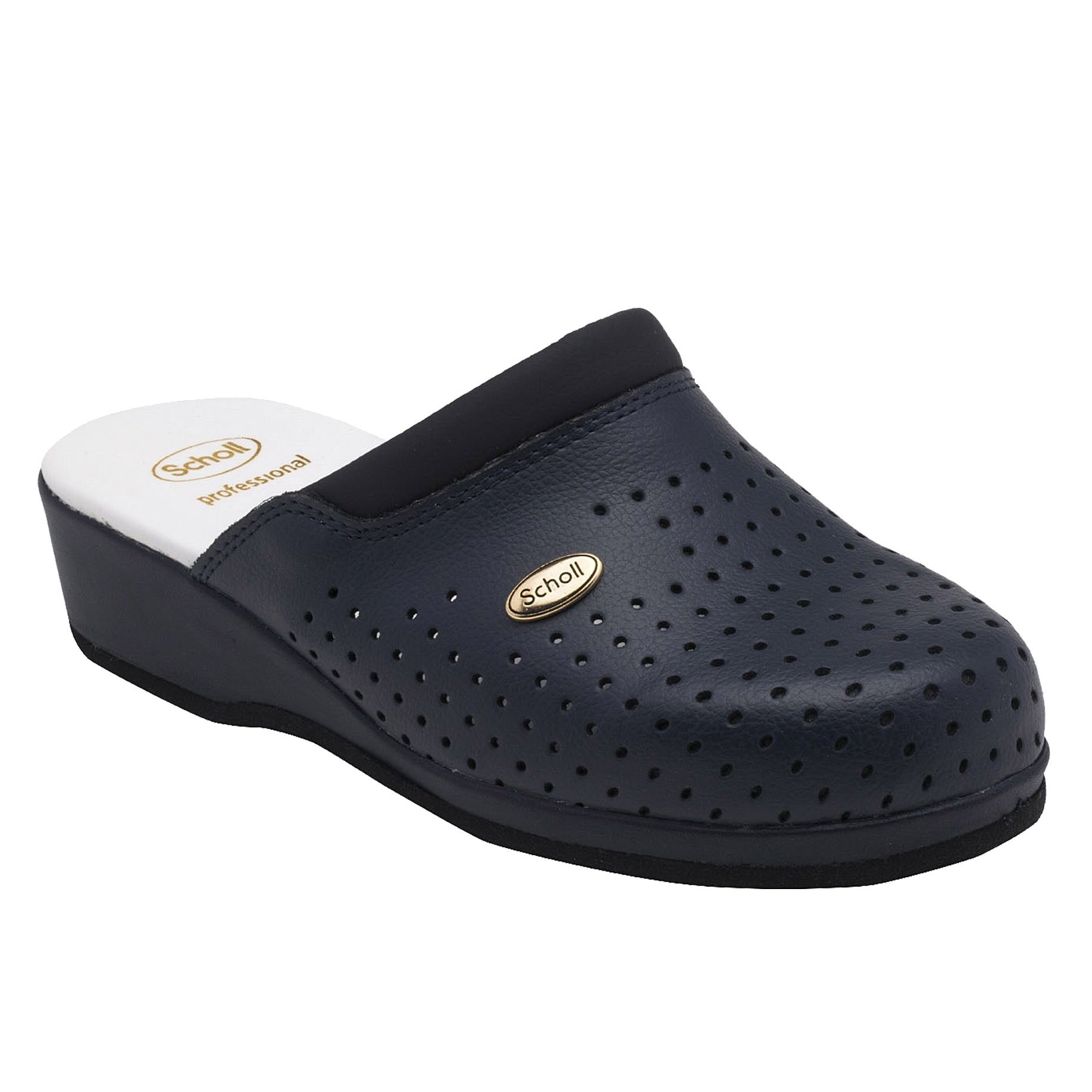 Scholl Shoes Back Guard Σαμπό Μπλε Επαγγελματικά Παπούτσια που Χαρίζουν Σωστή Στάση & Φυσικό Χωρίς Πόνο Βάδισμα 1 Ζευγάρι – 41