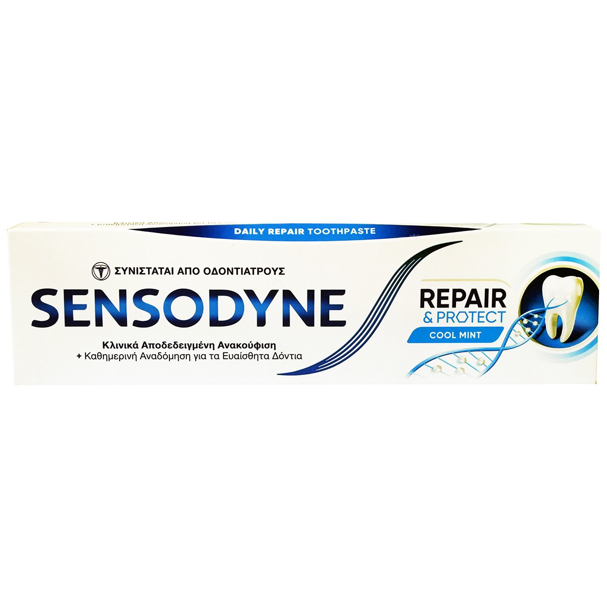 Sensodyne Repair & Protect Toothpaste Cool Mint Οδοντόκρεμα Καθημερινής Χρήσης για Αναδόμηση των Ευαίσθητων Δοντιών 75ml
