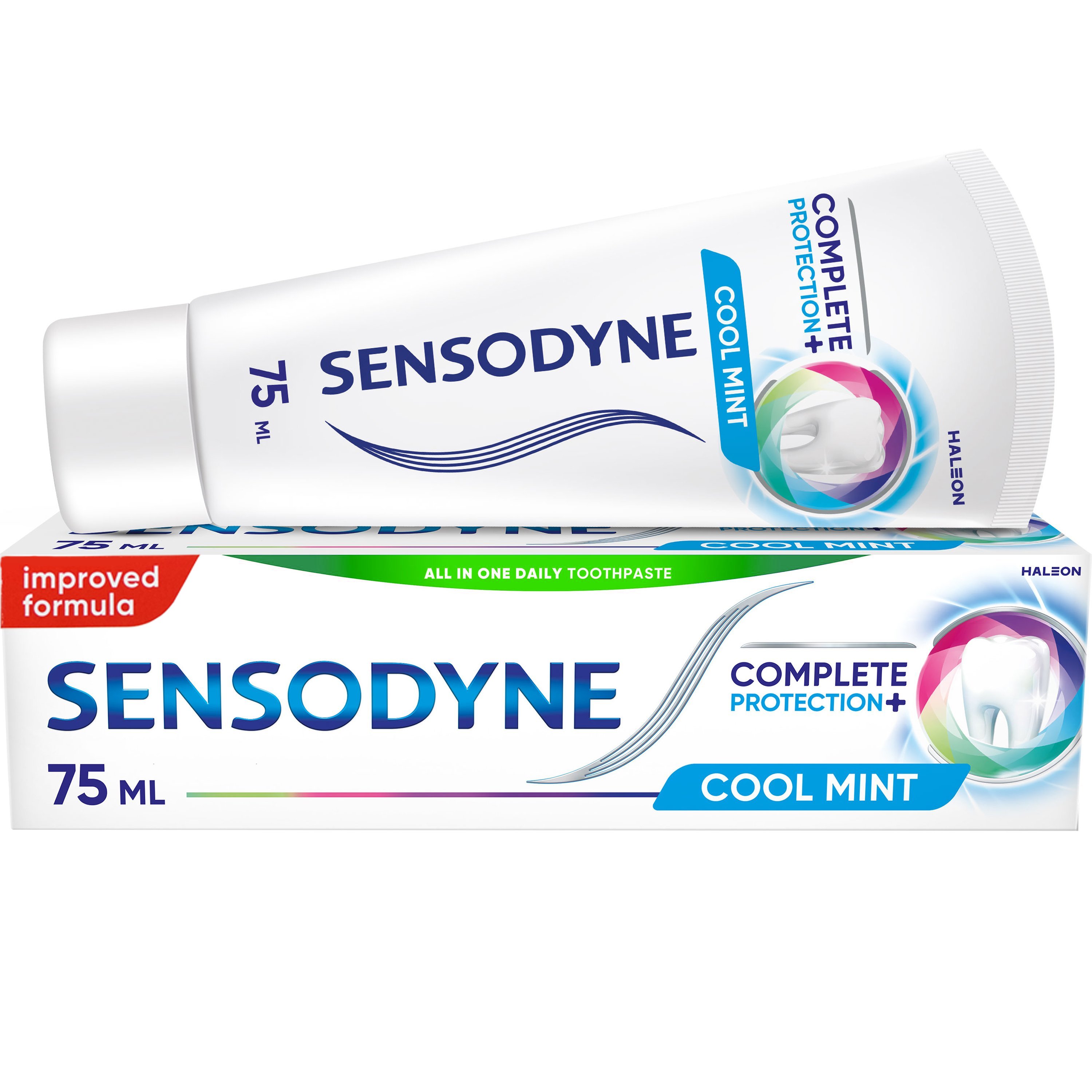 Sensodyne Sensodyne Complete Protection+ Toothpaste Cool Mint Οδοντόκρεμα για Καθημερινή Φροντίδα & Προστασία από την Ευαισθησία των Δοντιών 75ml