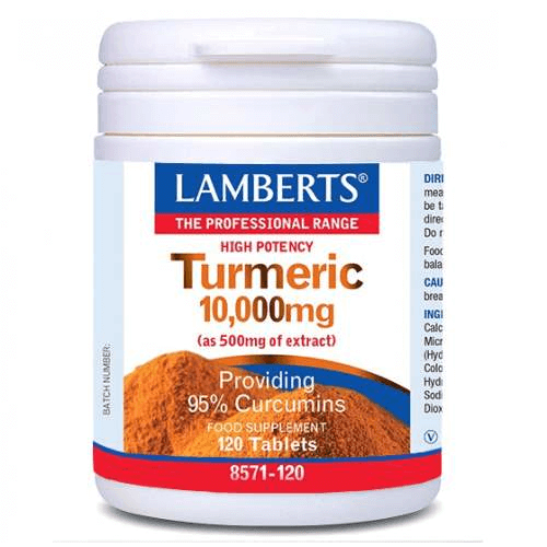 Lamberts Turmeric Κουρκουμίνη 10000mg 120tabs