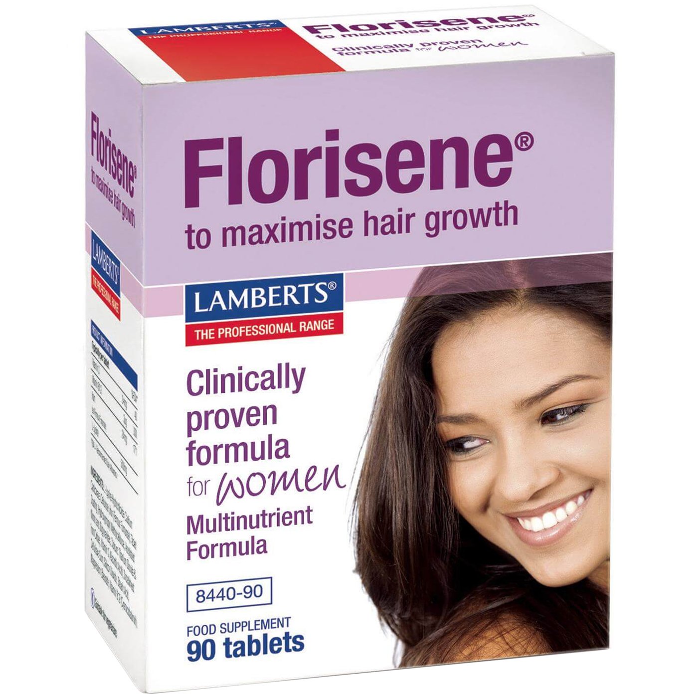 Lamberts Florisene For Women Συμπλήρωμα Διατροφής Ιδανικό για Γυναίκες για την Αντιμετώπιση της Χρόνιας Τελογενής Τριχορροής 90tabs