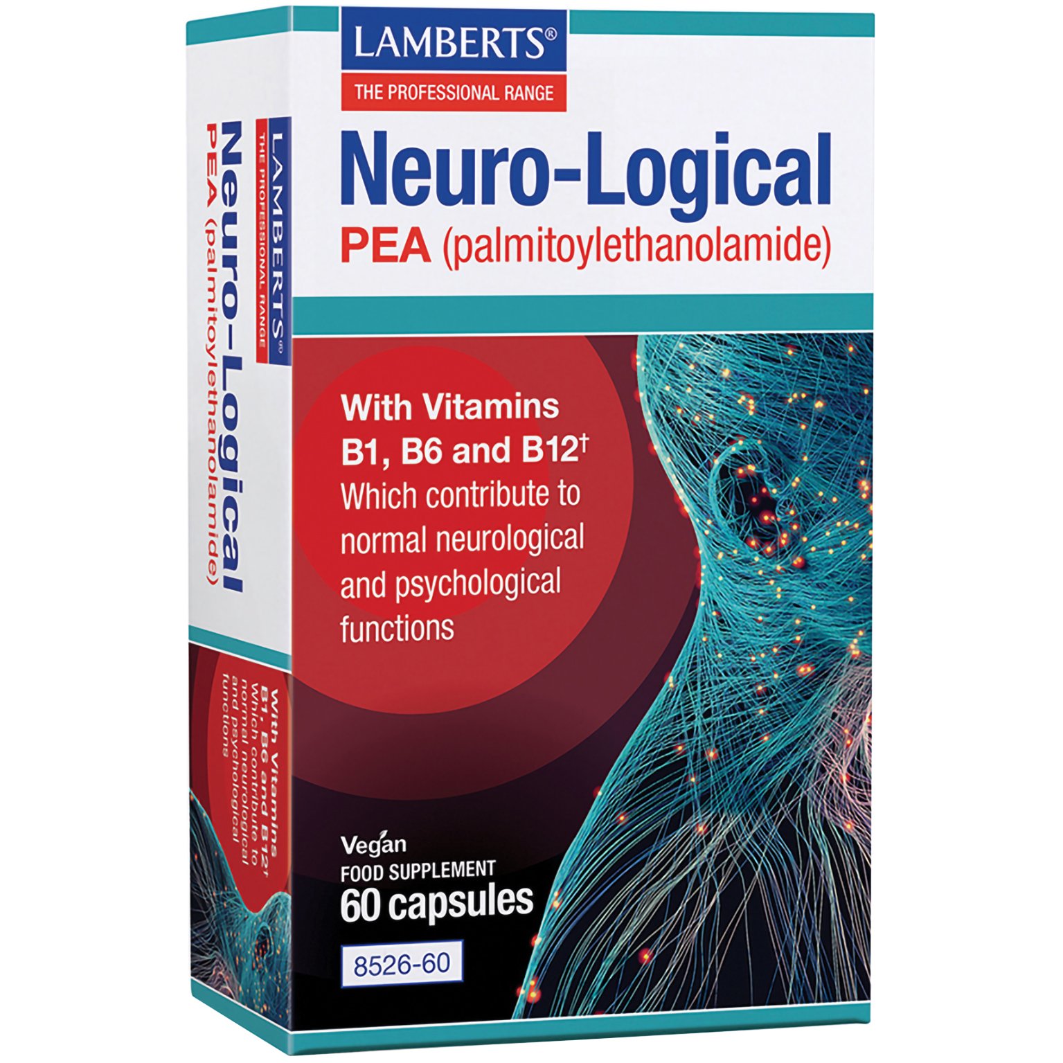 Lamberts Neuro-Logical Συμπλήρωμα Διατροφής για την Φυσιολογική Λειτουργία του Νευρικού Συστήματος 60caps