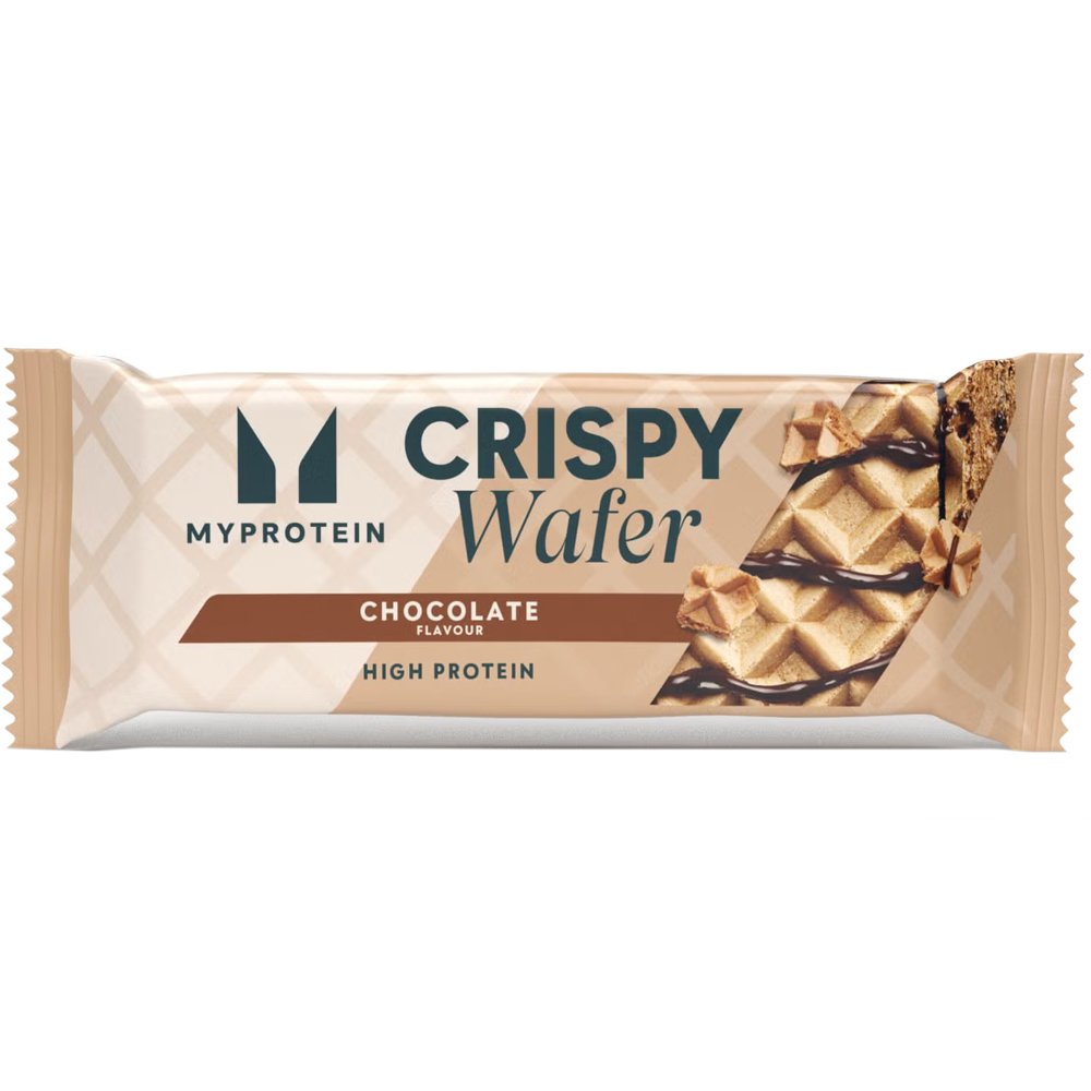 My Protein My Protein Crispy Wafer Τραγανή Γκοφρέτα Πλούσια σε Πρωτεΐνη Ιδανική για Οποιαδήποτε Ώρα της Ημέρας με Γεύση Σοκολάτα 41,9g 1 Τεμάχιο - Chocolate