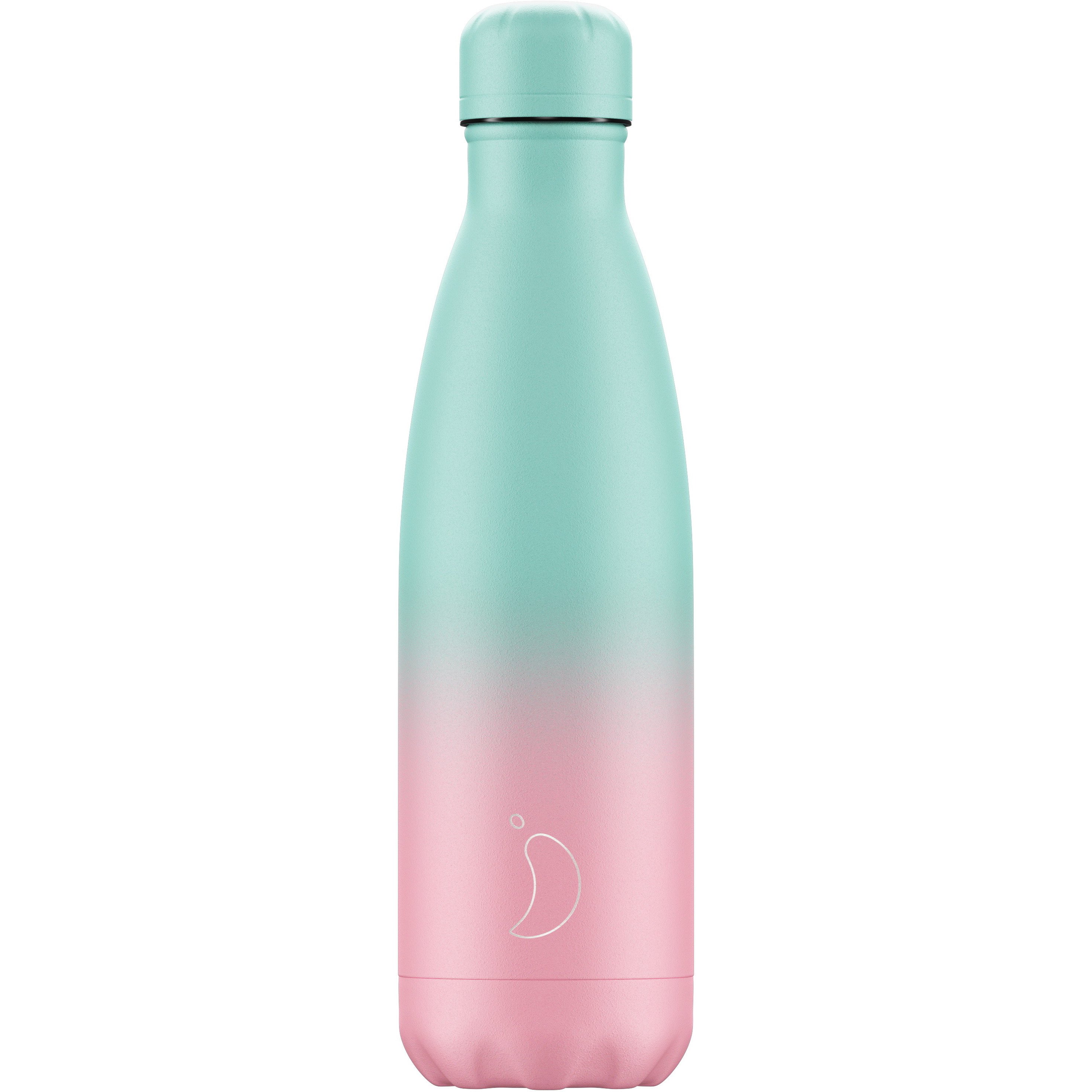 Chilly’s Bottle Gradient Edition Pastel Ανοξείδωτο Θερμός σε Ροζ με Σιέλ Παστέλ Χρώμα 500ml