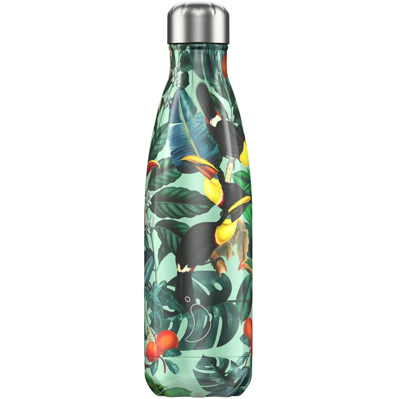 Chilly’s Bottle Tropical Edition Toucan Ανοξείδωτο Θερμός Τροπικά Πουλιά 500ml