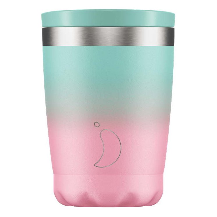 Chilly’s Coffee Cup Gradient Edition Pastel Ανοξείδωτη Κούπα για Ροφήματα 340ml