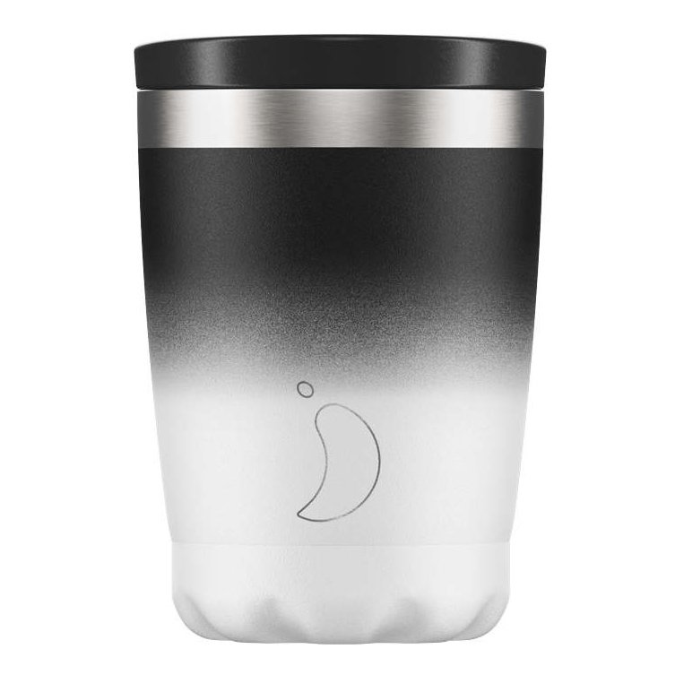Chilly’s Coffee Cup Gradient Edition Monochrome Ανοξείδωτη Κούπα για Ροφήματα 340ml