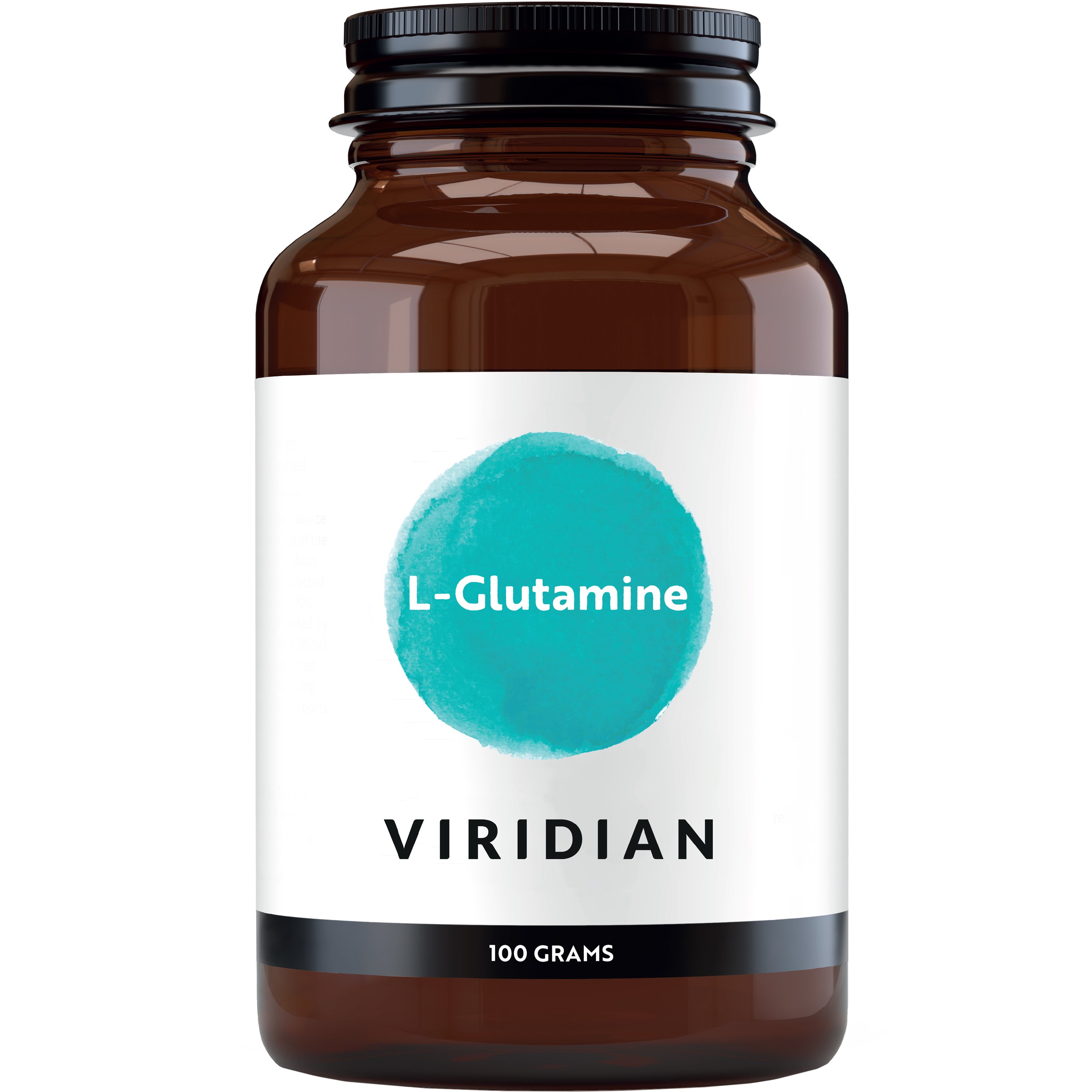Viridian Viridian L-Glutamine Powder Συμπλήρωμα Διατροφής Αμινοξέος L-γλουταμίνης σε Σκόνη για την Καλή Λειτουργία του Εγκεφάλου, Αύξηση Μυϊκής Μάζας & Υποστήριξη της Λειτουργίας του Πεπτικού Συστήματος 100g