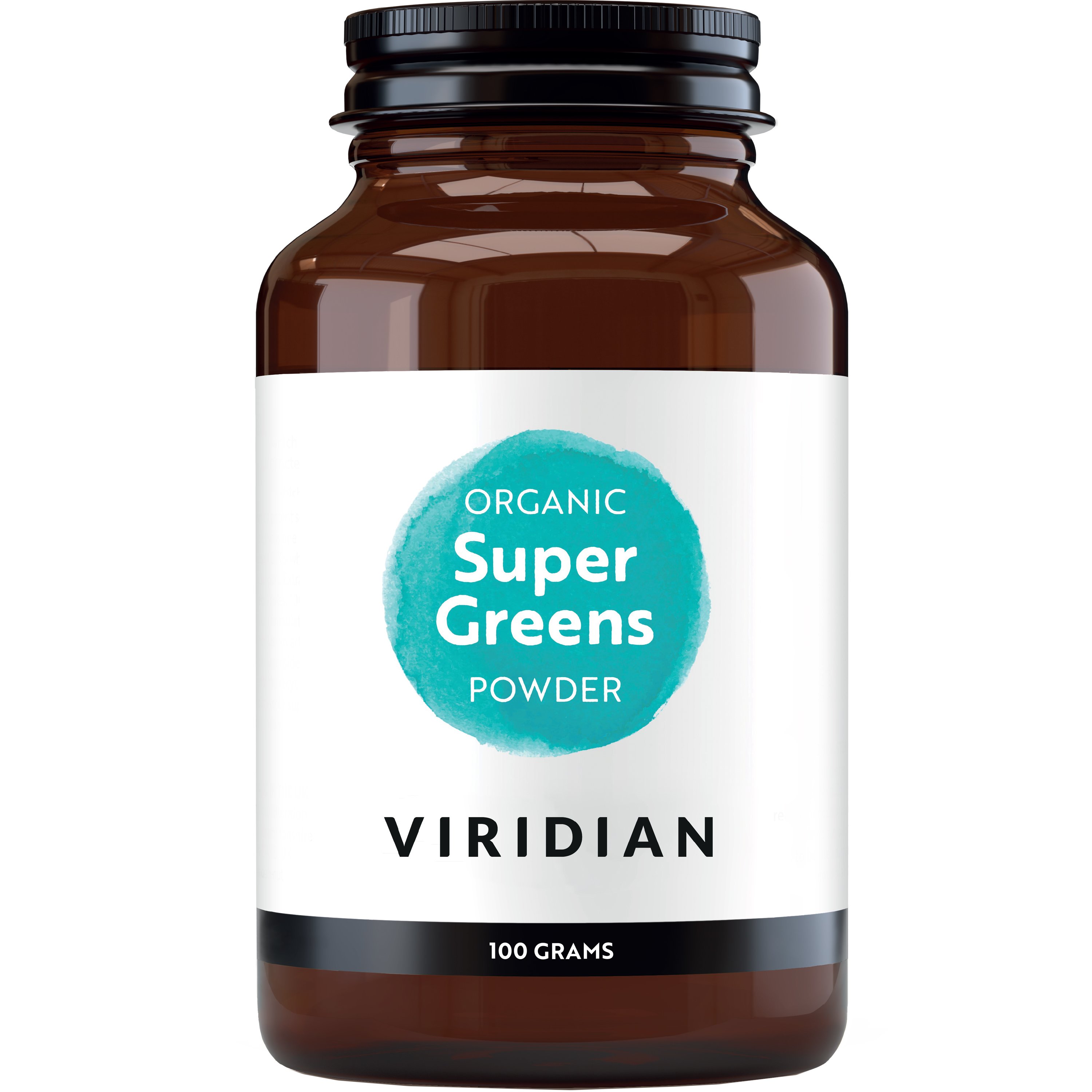 Viridian Viridian Organic Super Greens Powder Συμπλήρωμα Διατροφής Βιολογικής Καλλιέργειας Πράσινων Βοτάνων & Υπερτροφών σε Σκόνη Πλούσιο σε Χλωροφύλλη, Βιταμίνες & Μέταλλα με Ισχυρές Αποτοξινωτικές Ιδιότητες 100g