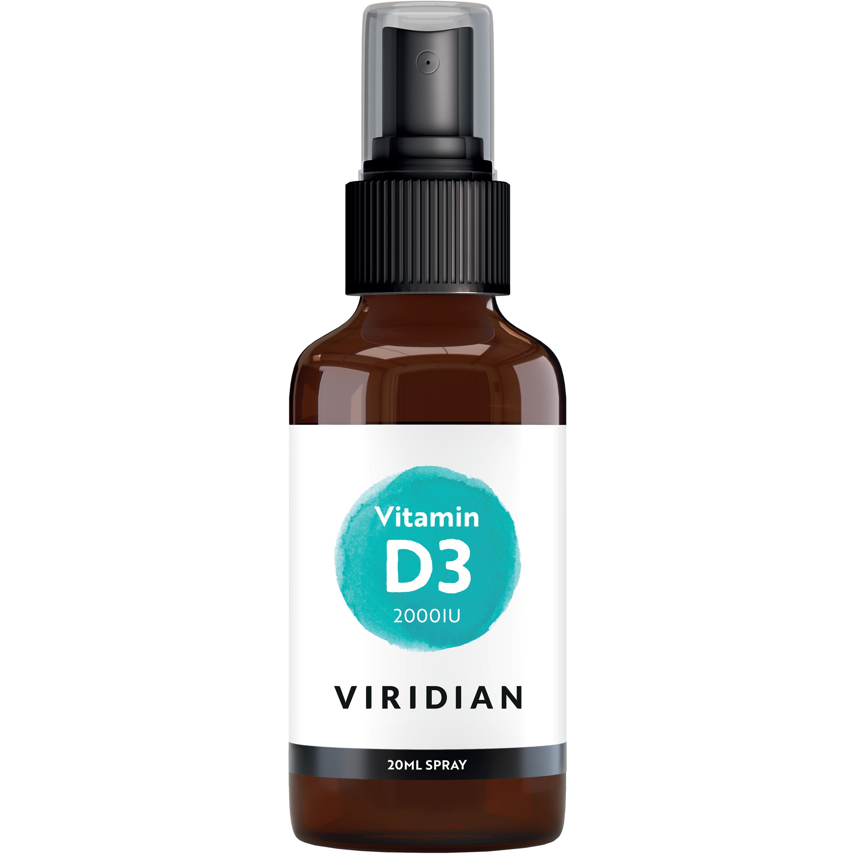 Viridian Viridian Vitamin D3 2000IU Spray Συμπλήρωμα Διατροφής Βιταμίνης D3 σε Μορφή Spray για την Ενίσχυση του Ανοσοποιητικού & την Καλή Λειτουργία των Οστών & Δοντιών με Γεύση Πορτοκάλι 20ml