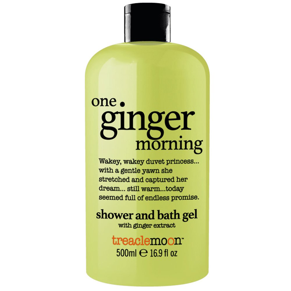 Treaclemoon One Ginger Morning Bath & Shower Gel Αναζωογονητικό & Ενυδατικό Αφρόλουτρο Σώματος με Εκχύλισμα Τζίντζερ 500ml