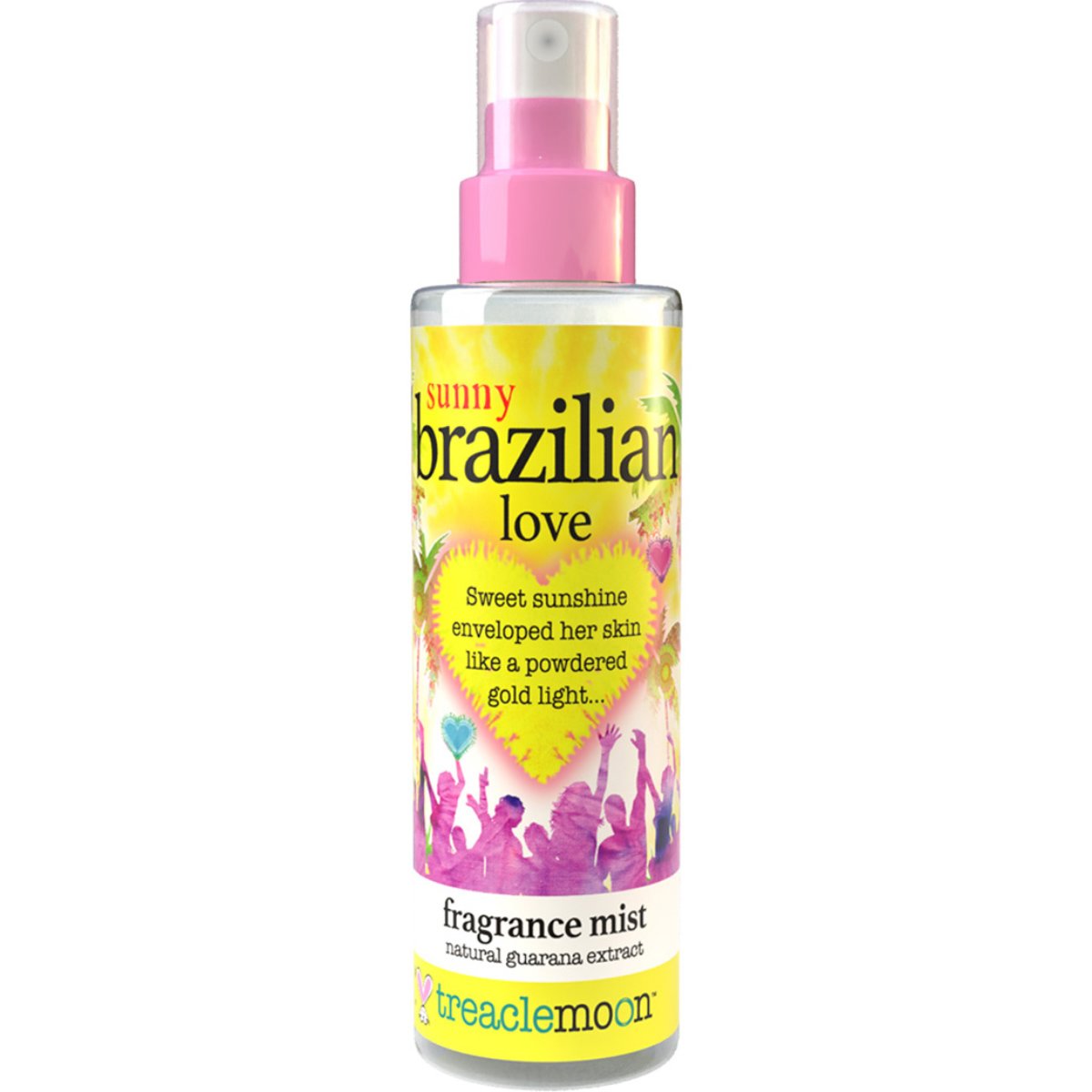 Treaclemoon Treaclemoon Sunny Brazilian Love Fragrance Mist Αρωματικό Σπρέι Σώματος με Άρωμα Γκουαρανά 150ml