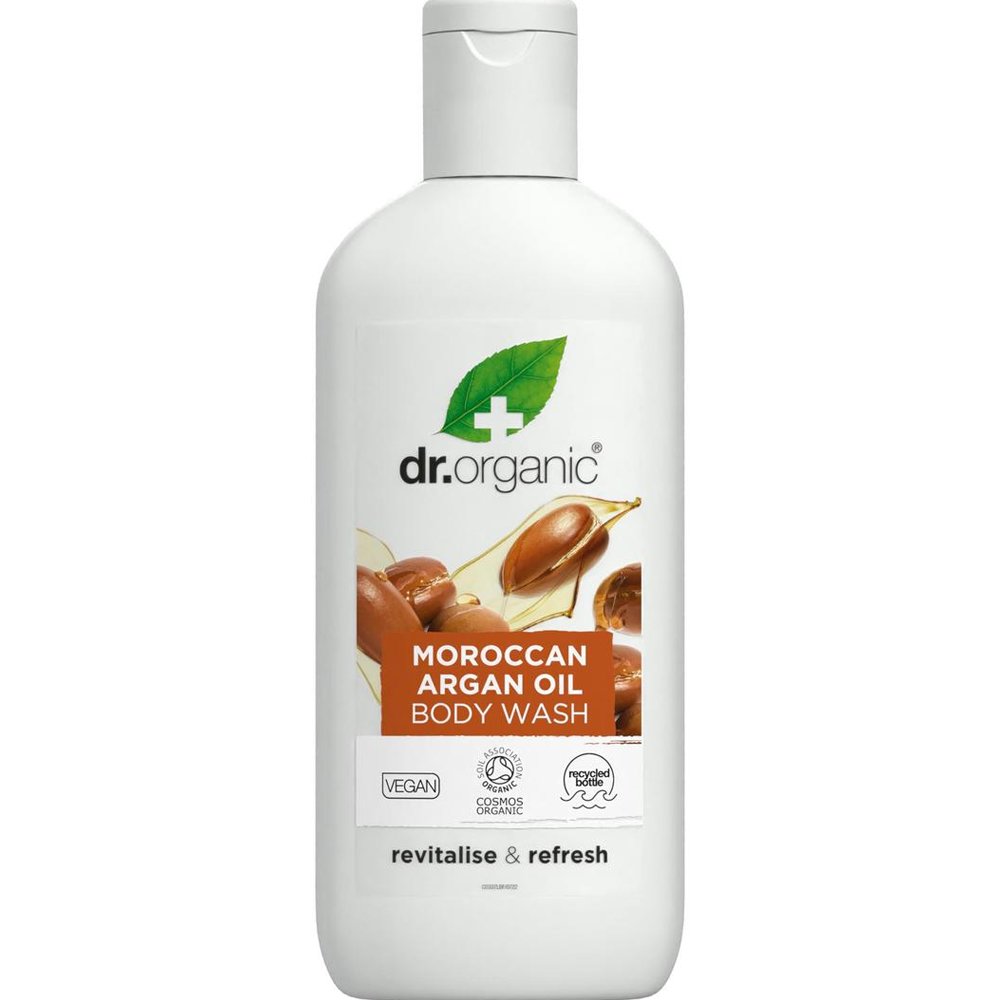 Dr Organic Dr Organic Moroccan Argan Oil Body Wash Αφρόλουτρο που Χαρίζει Αναζωογόνηση & Ανανέωση με Βιολογικό Έλαιο Αργκάν 250ml