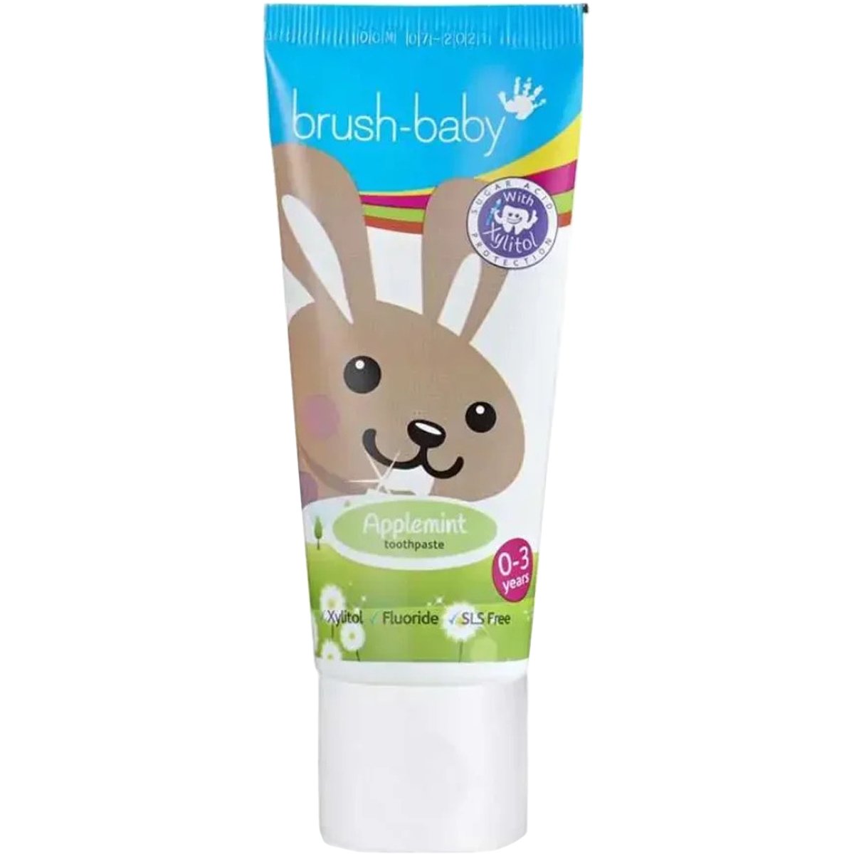 Brush-Baby Brush-Baby Applemint Toothpaste 0-3 Years Βρεφική & Νηπιακή Οδοντόκρεμα με Γεύση Μήλο 50ml