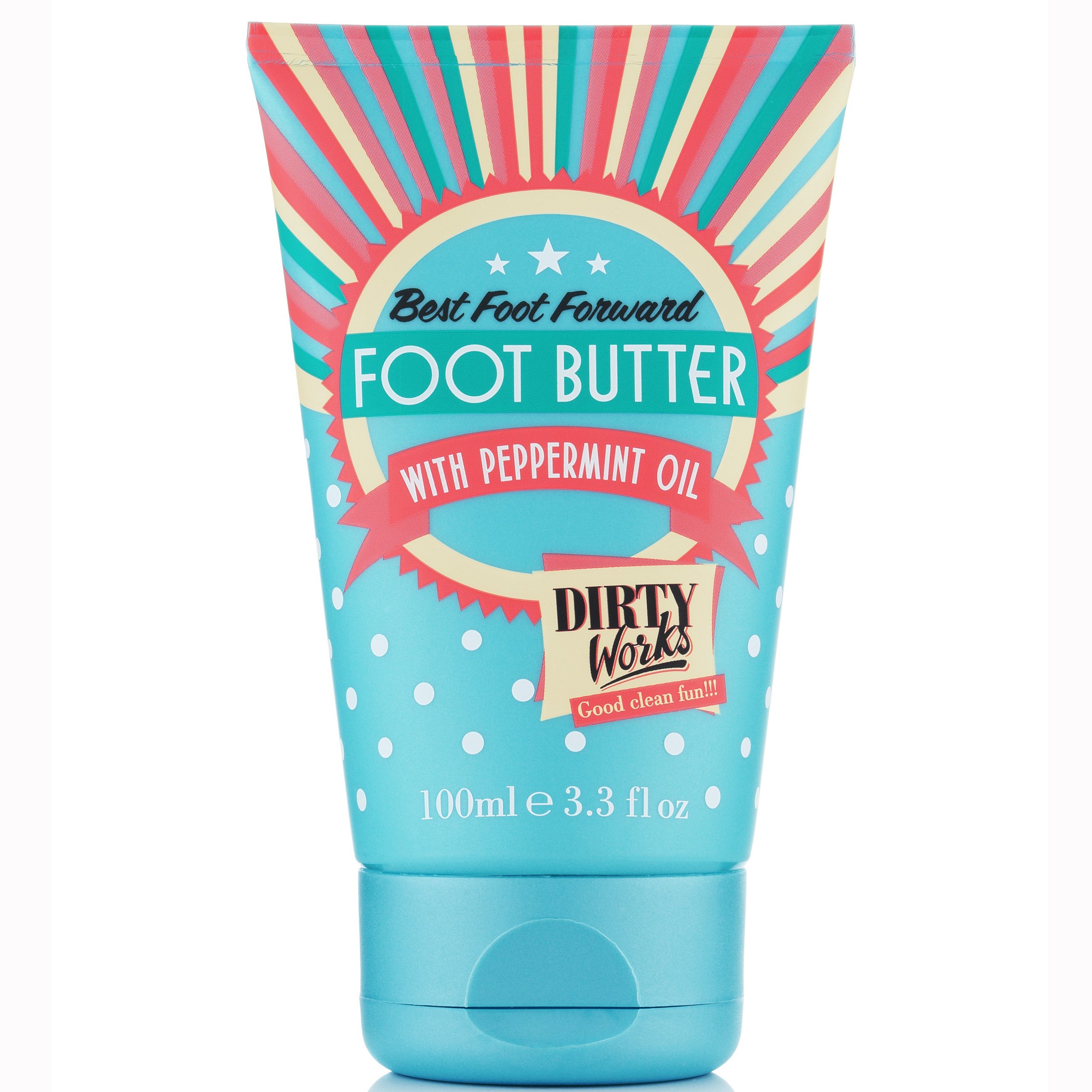 Dirty Works Best Foot Forward Foot Butter Κρέμα Ποδιών για Ενυδάτωση & Αναδόμηση στις Σκασμένες Φτέρνες 100ml