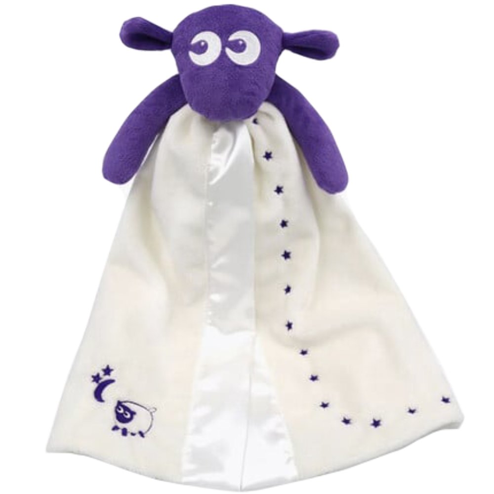 Sweet Dreamers Baa Baa Blankie Κωδ EW820255, Λούτρινη Βρεφική Κουβέρτα Πρόβατο 1 Τεμάχιο - Μωβ