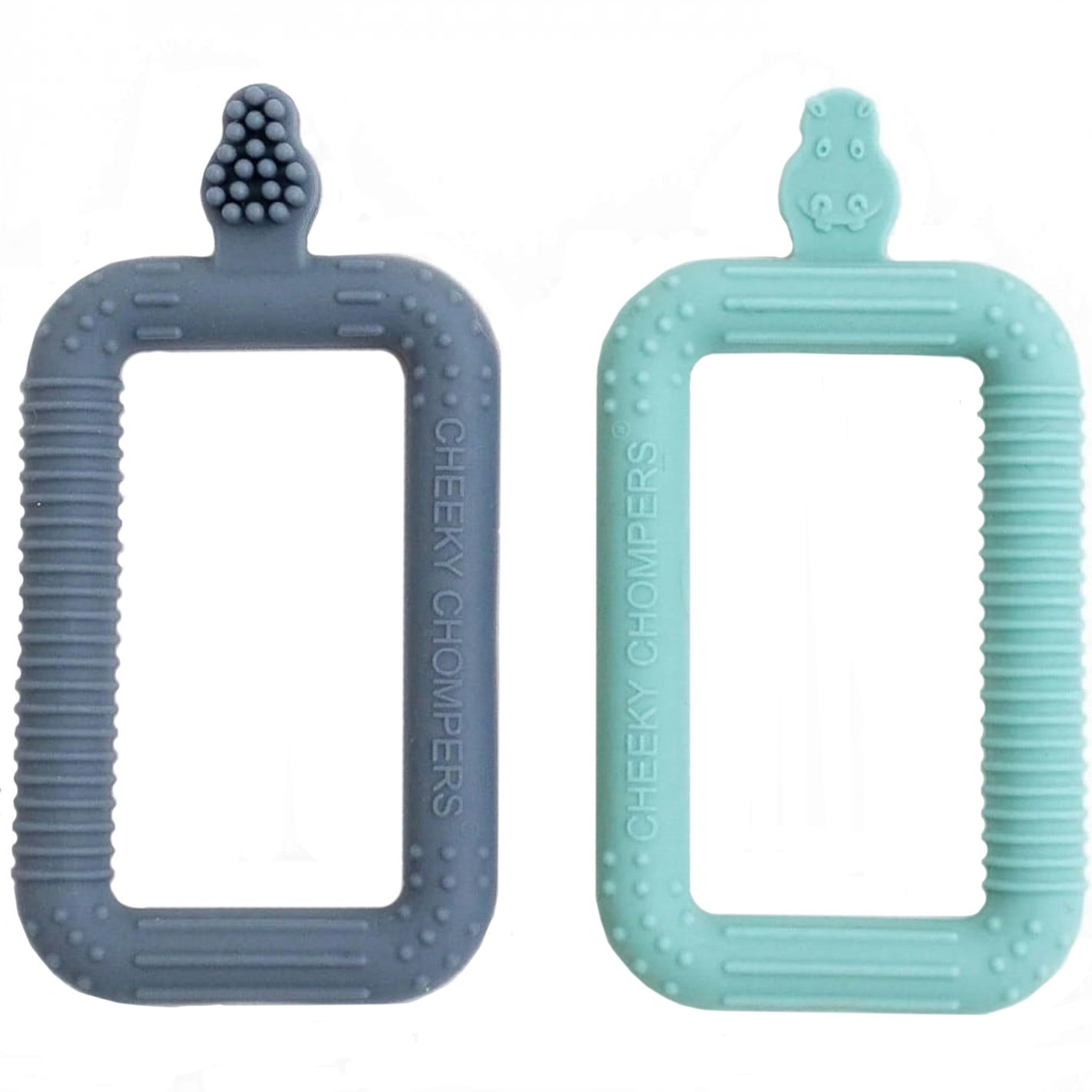 Cheeky Chompers Flexi-Brush Baby’s Starter Toothbrush Σετ Βρεφικές Οδοντόβουρτσες 2 Τεμάχια