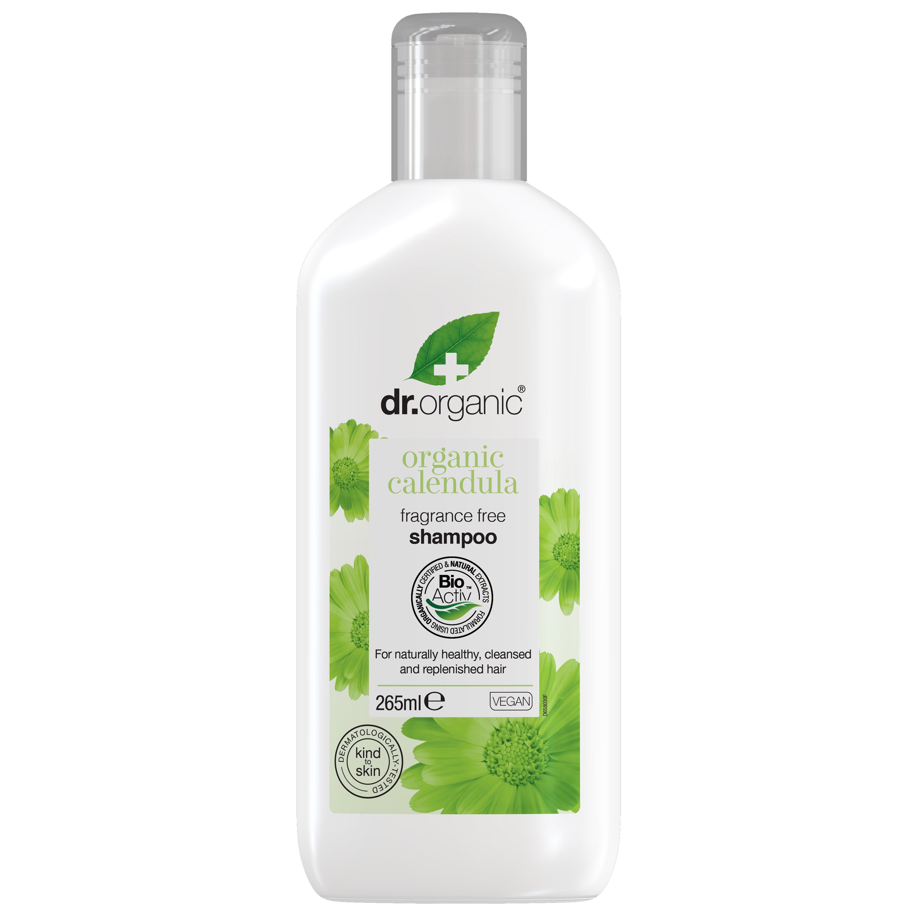 Dr Organic Organic Calendula Shampoo με Καλέντουλα για Μαλλιά Αποτελεσματικά Καθαρά, Όμορφα & Υγιή Χωρίς Ερεθισμούς 265ml