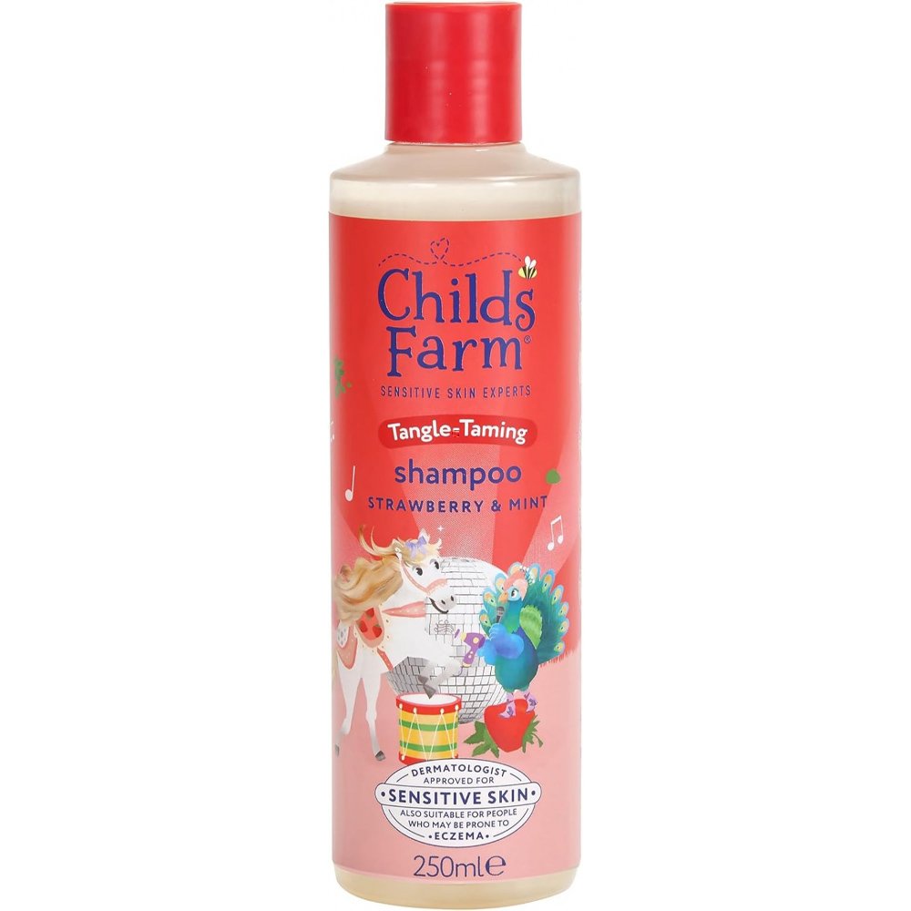 Childs Farm Childs Farm Tangle-Taming Strawberry & Mint Shampoo Παιδικό Σαμπουάν με Άρωμα Φράουλα & Μέντα 250ml
